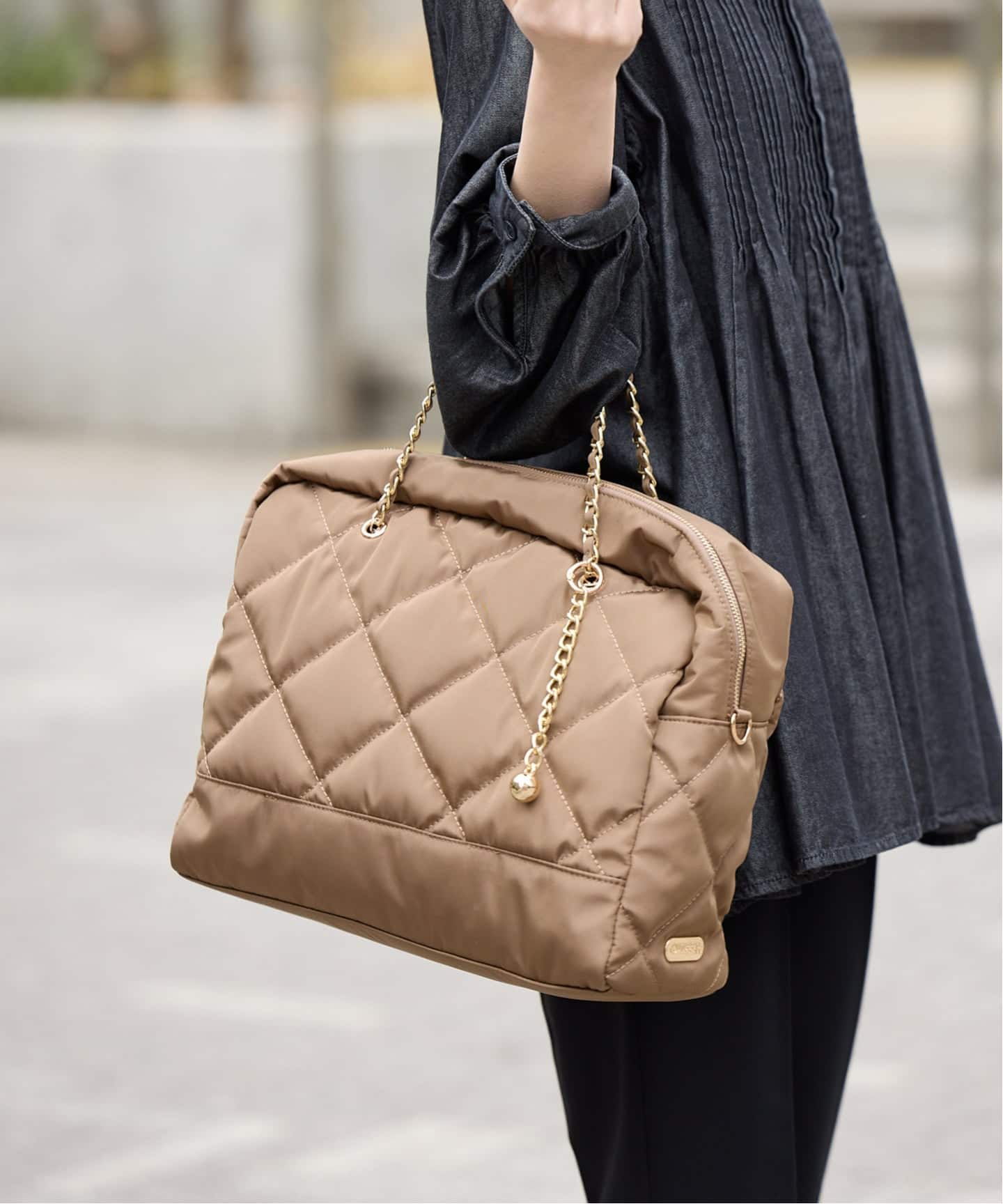 予約》OUTDOOR/アウトドア SLOBE別注 キルティング2WAYショルダー