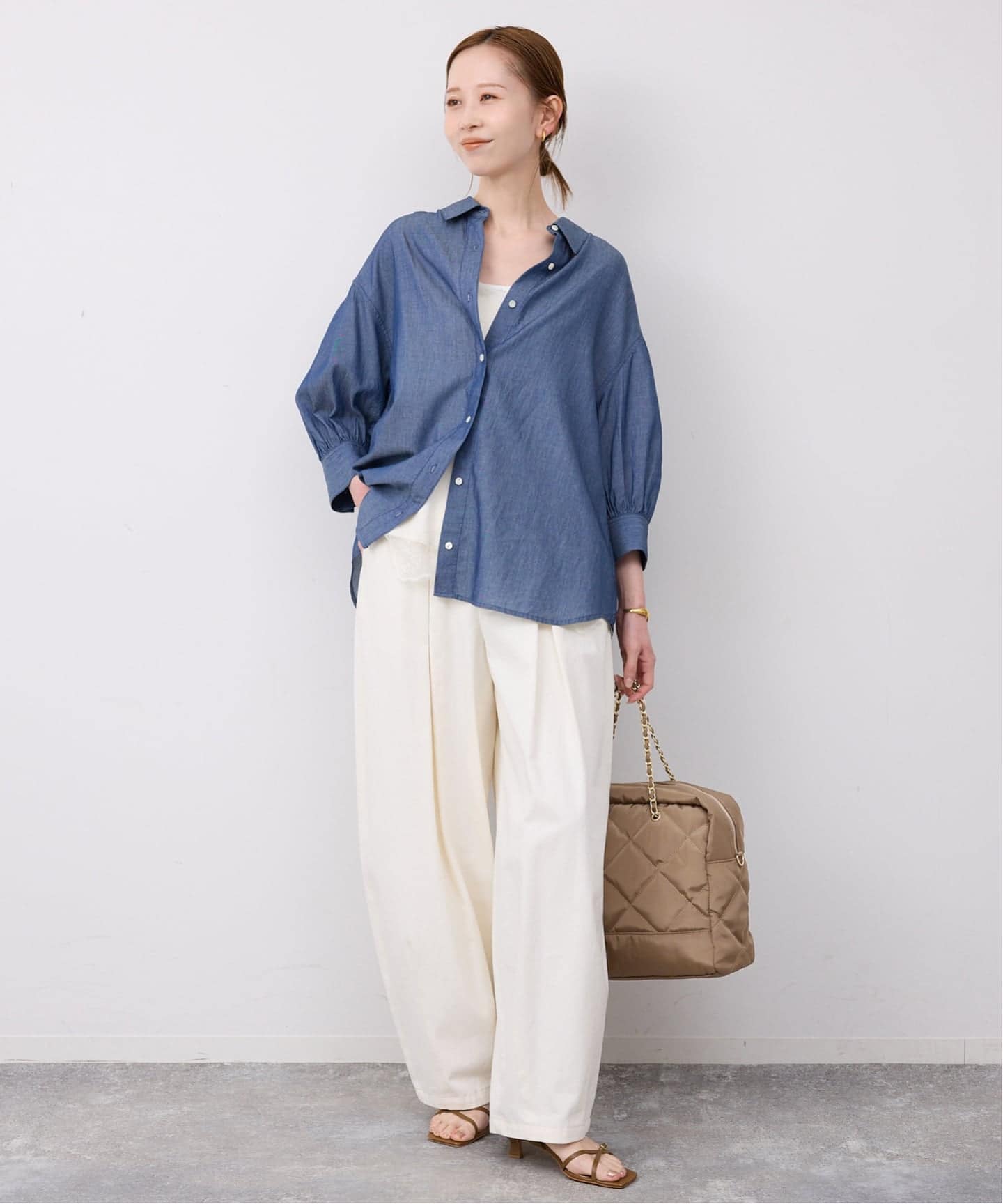 予約》OUTDOOR/アウトドア SLOBE別注 キルティング2WAYショルダー