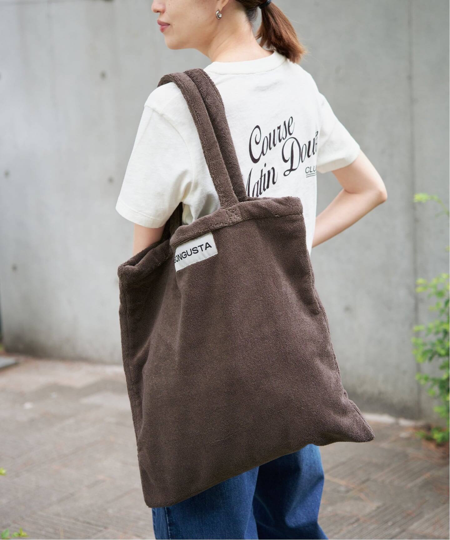 追加》BONGUSTA/ボングスタ naram solid トートバッグ（トートバッグ 