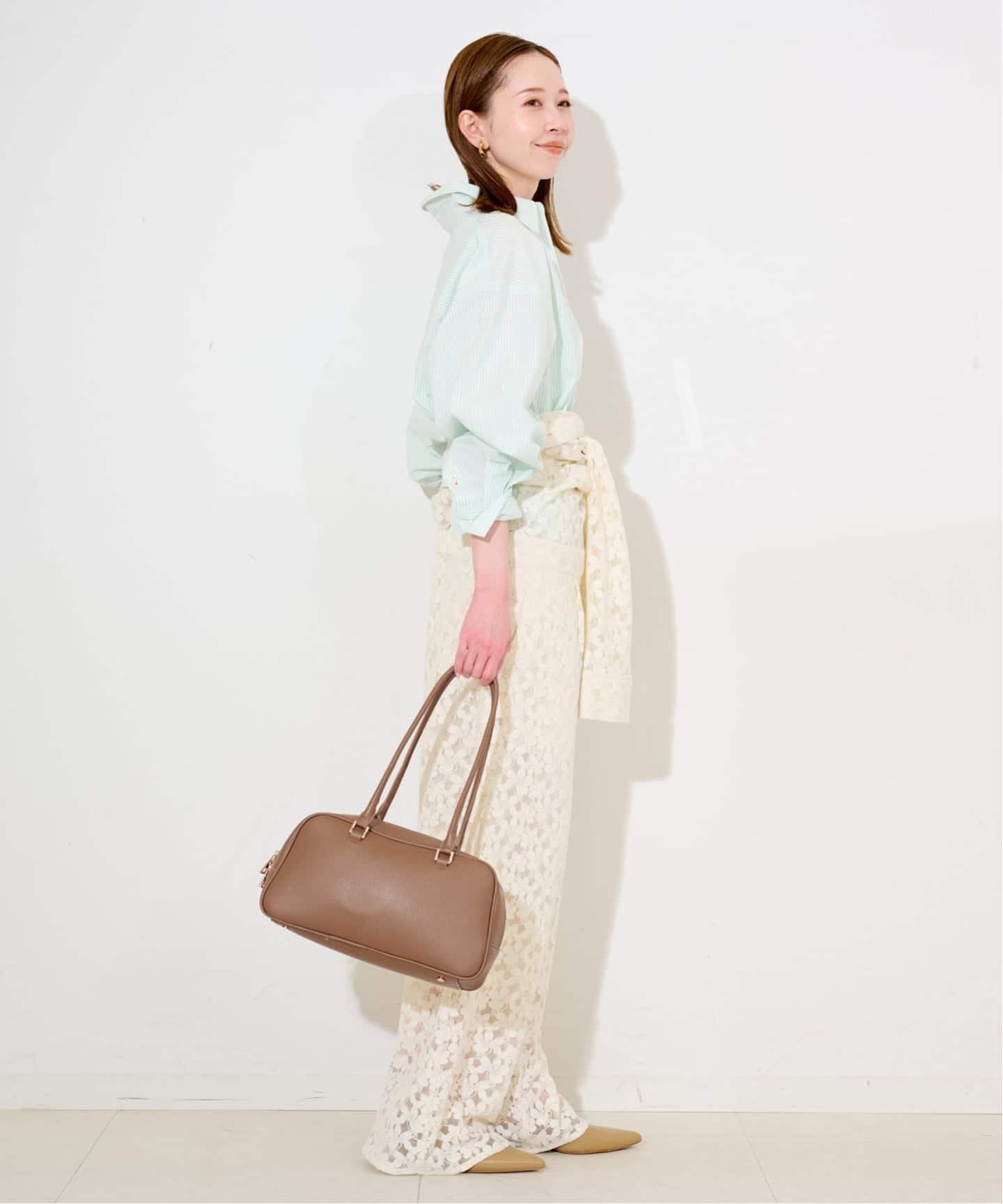 追加予約》SLOBE ロングハンドルボストン（ボストンバッグ）｜SLOBE