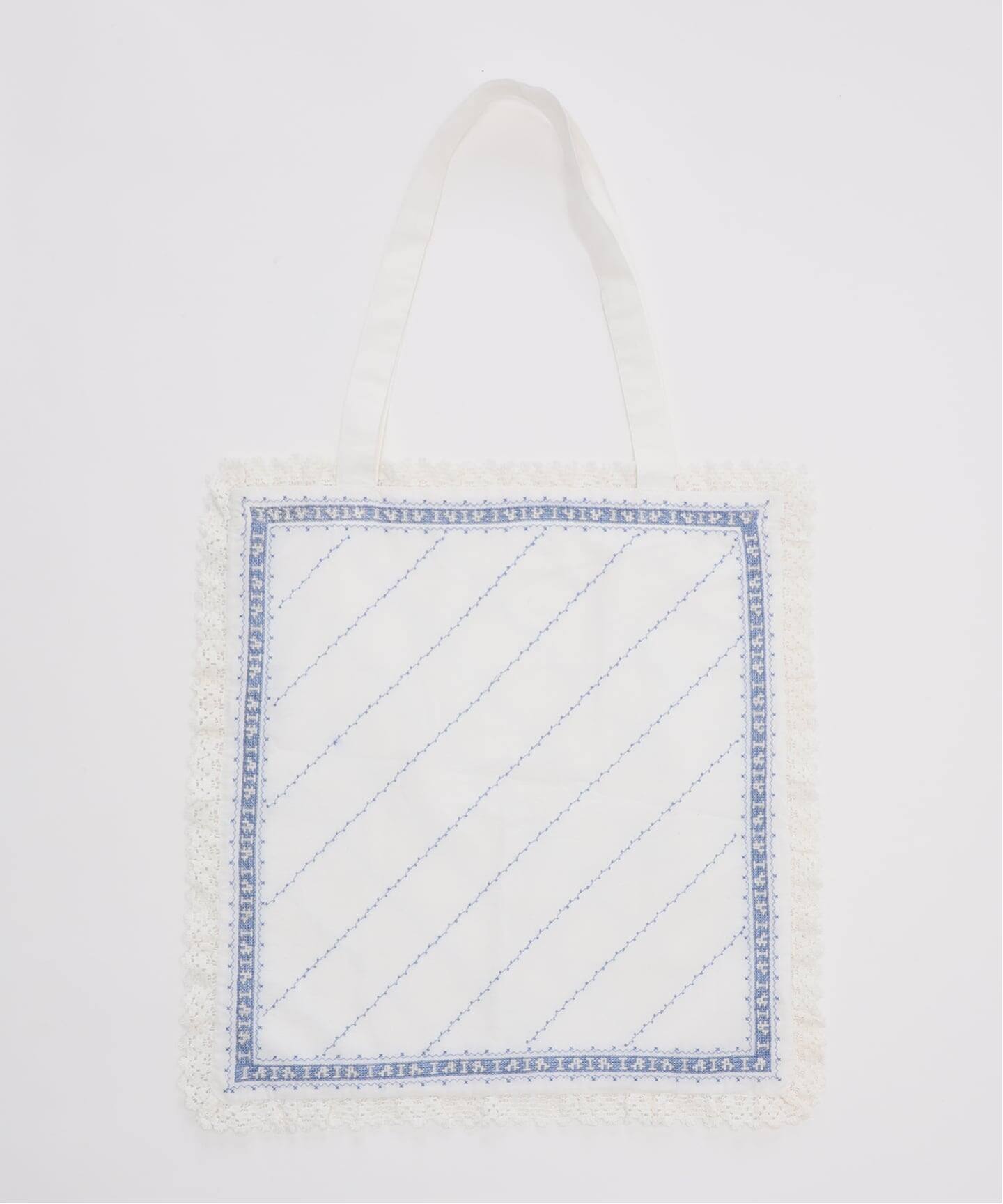 追加》crinkle crinkle crinkle SLOBE別注 handkerchief tote（トート 