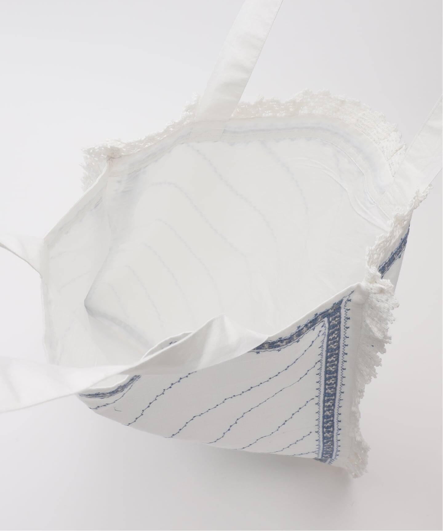 追加》crinkle crinkle crinkle SLOBE別注 handkerchief tote（トート