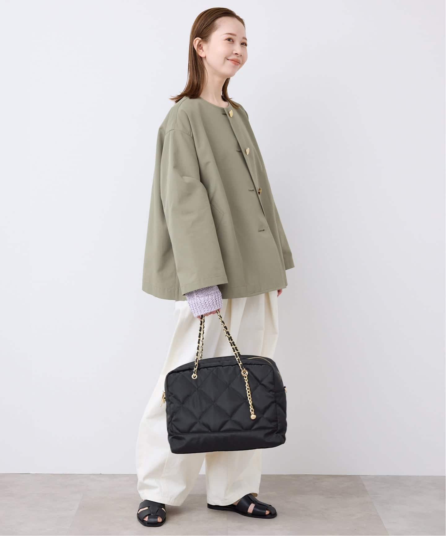追加》OUTDOOR/アウトドア SLOBE別注 キルティング2WAYショルダー
