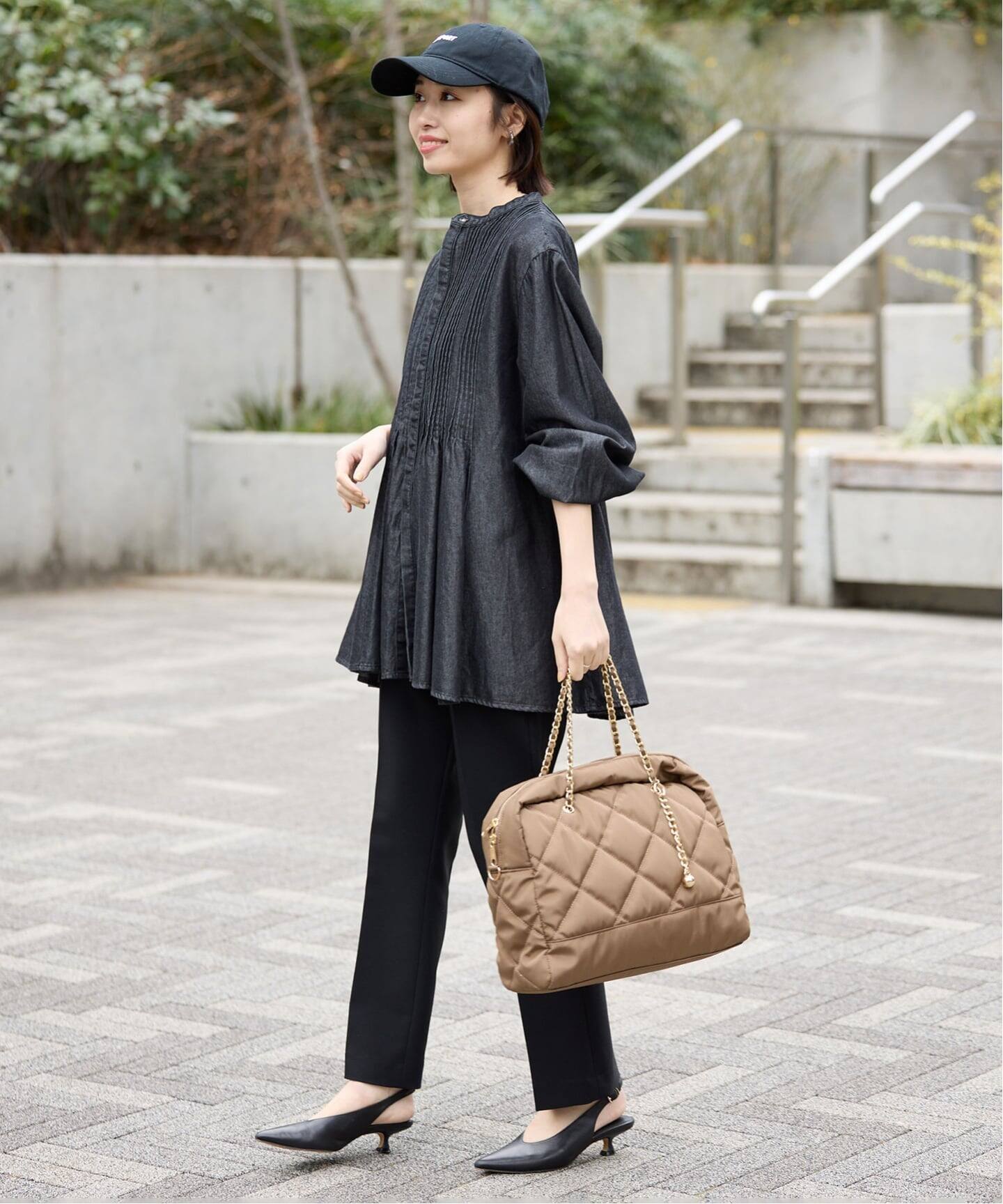 追加予約》OUTDOOR/アウトドア SLOBE別注 キルティング2WAYショルダー