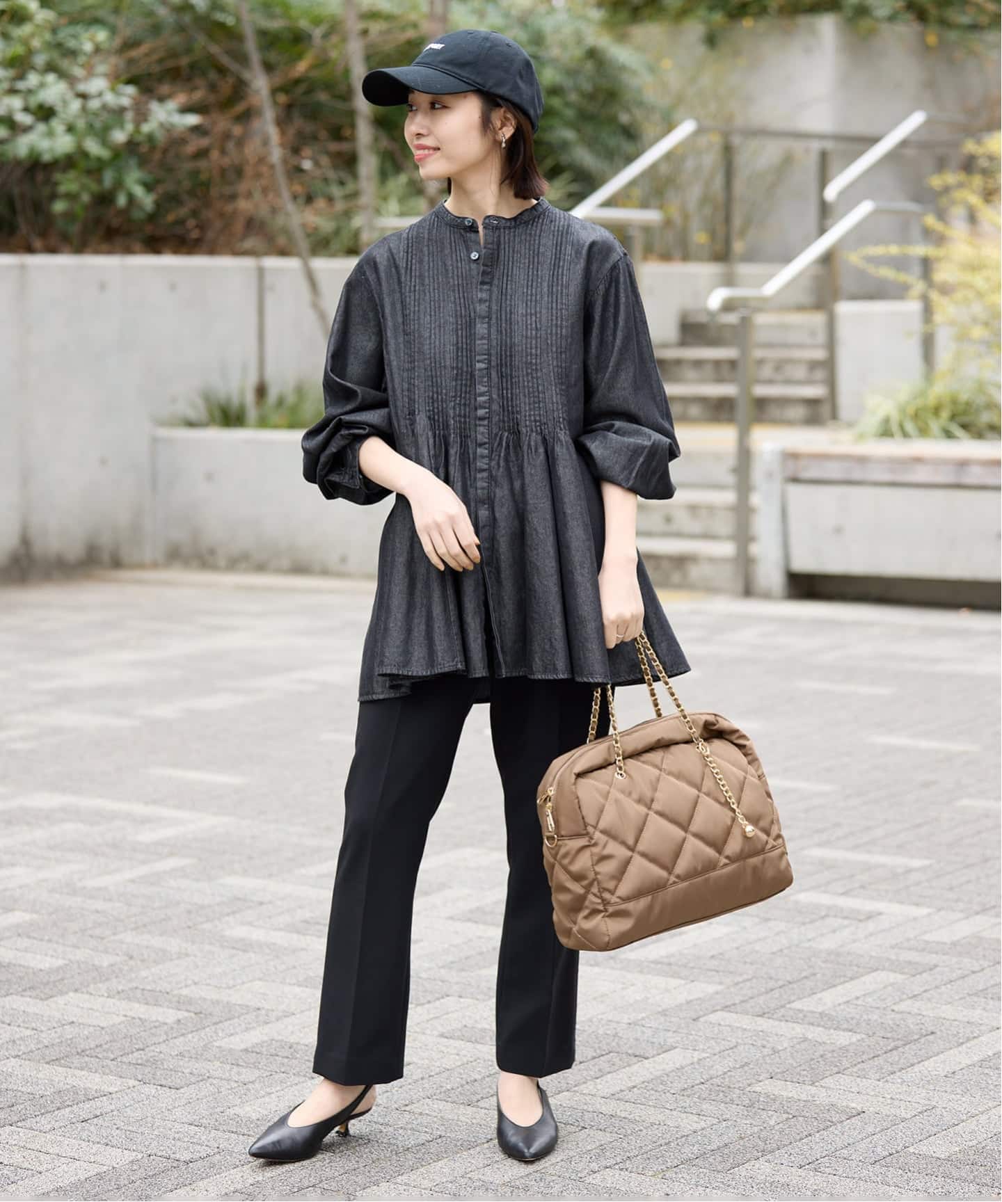 追加予約》OUTDOOR/アウトドア SLOBE別注 キルティング2WAYショルダー