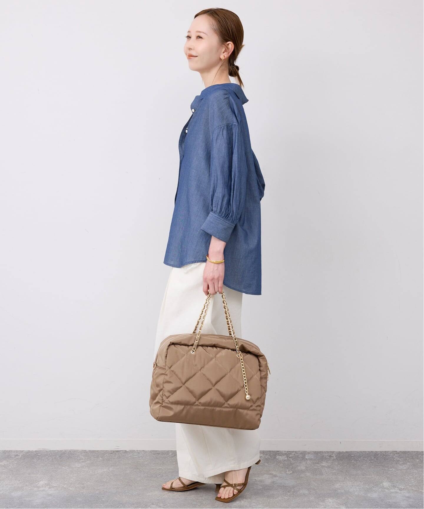 追加予約》OUTDOOR/アウトドア SLOBE別注 キルティング2WAYショルダー