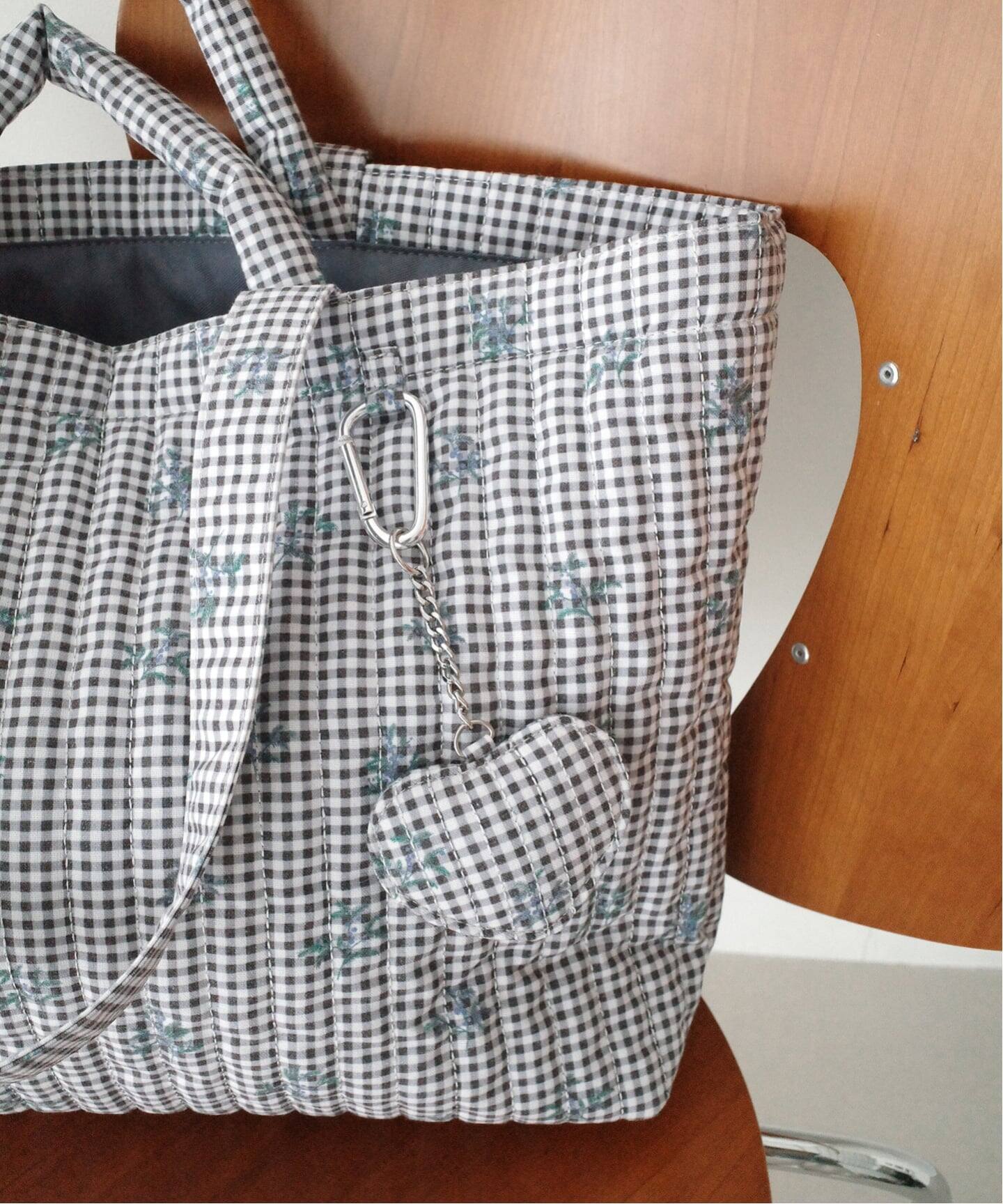 WEB限定/追加予約》Margaux Dereume × SLOBE キルティングトートバッグ
