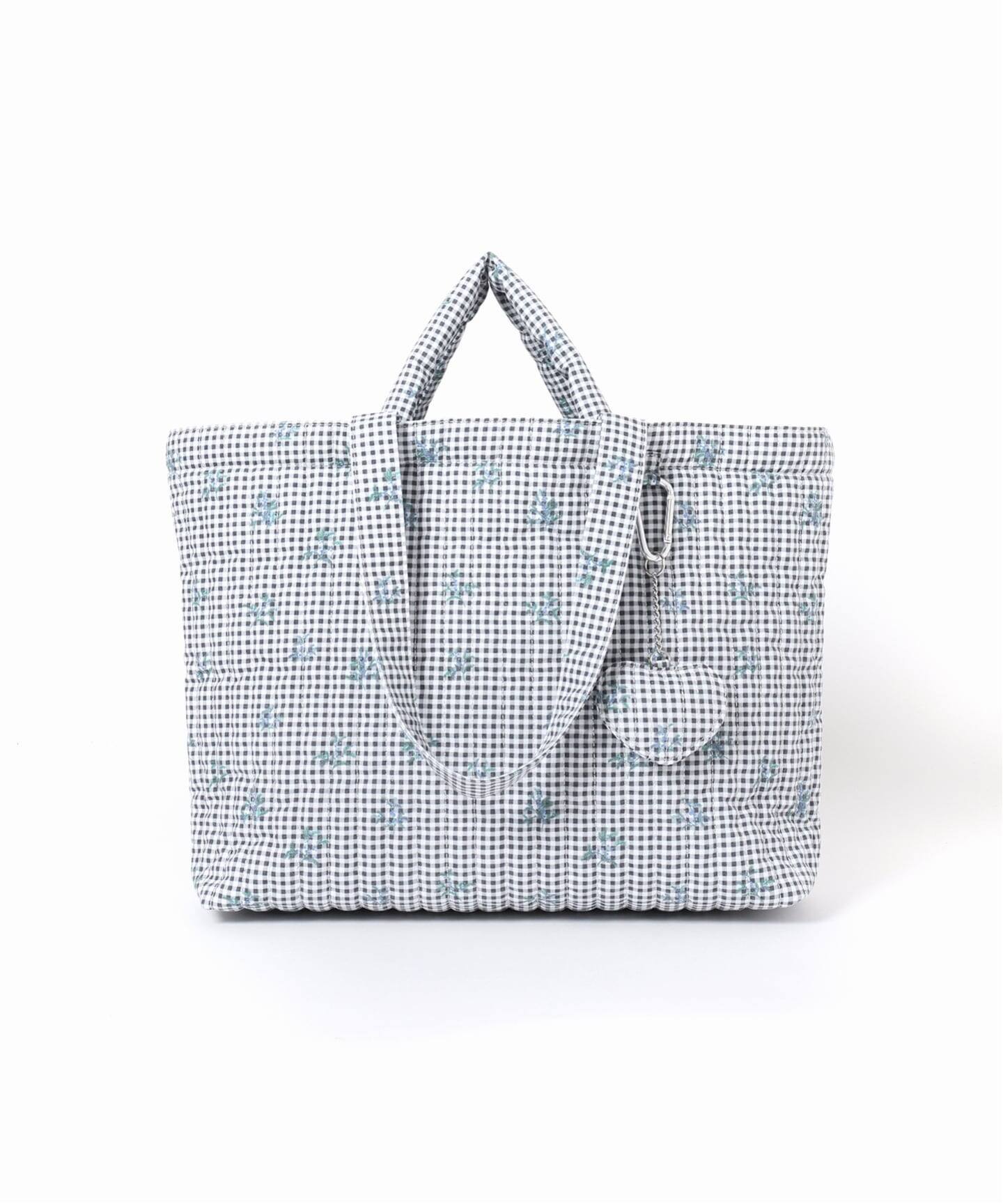 WEB限定/追加》Margaux Dereume × SLOBE キルティングトートバッグ 