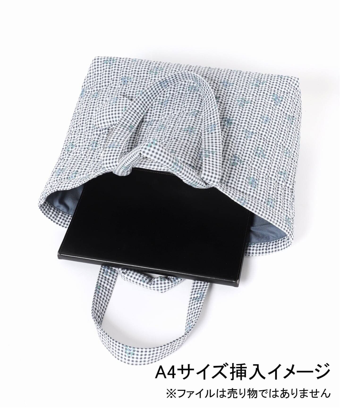 WEB限定/追加2》Margaux Dereume × SLOBE キルティングトートバッグ