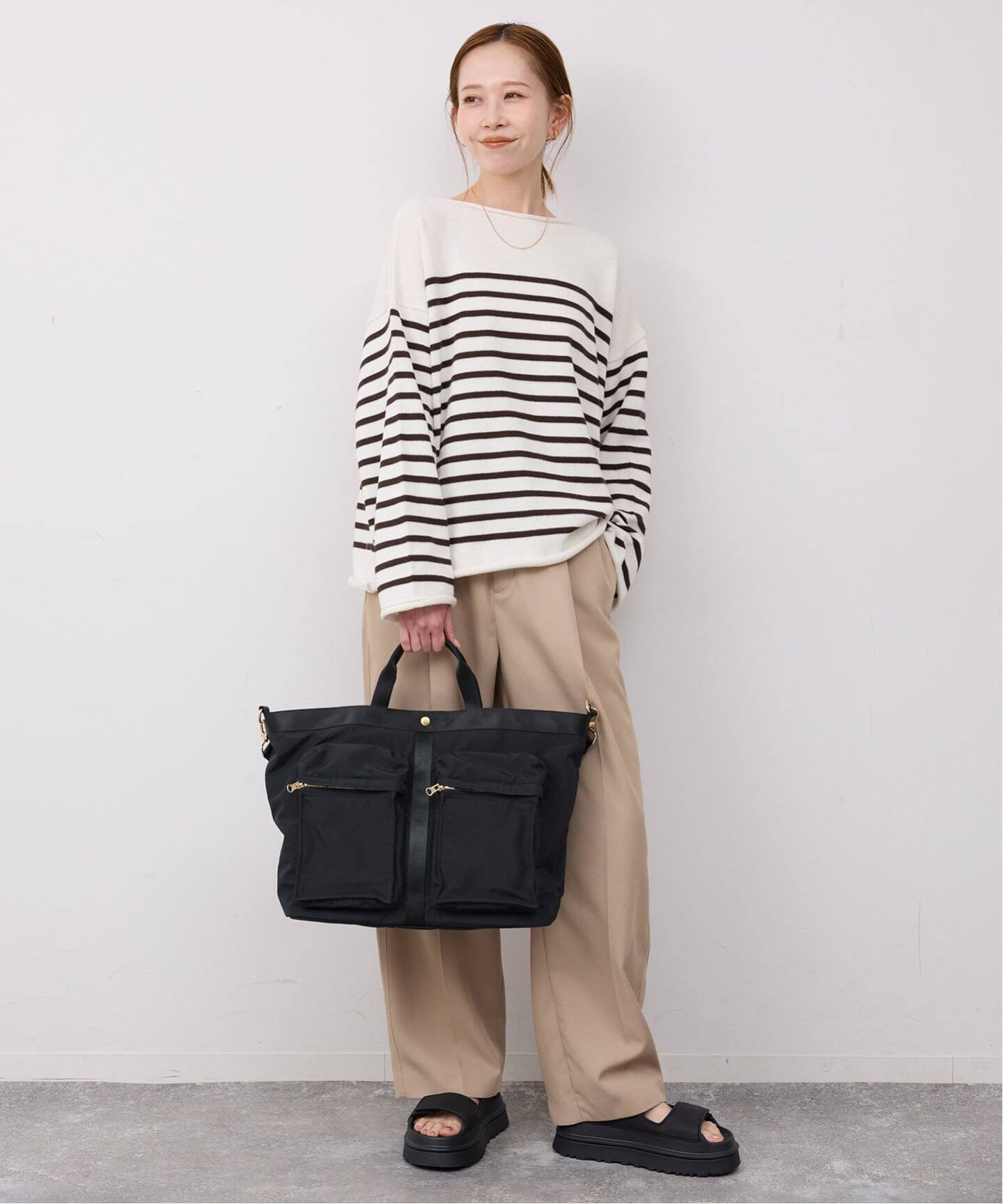 追加》Hyman Roth ナイロントート T10692（トートバッグ）｜SLOBE IENA 