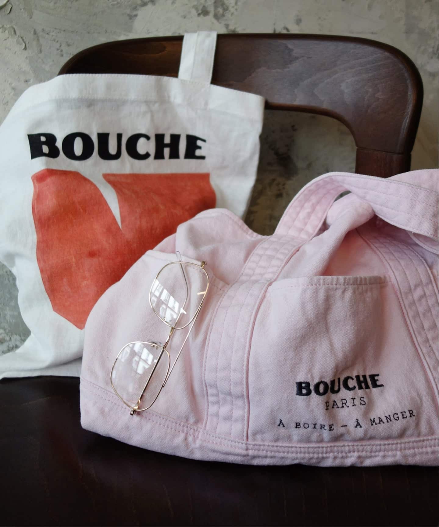 追加予約》BOUCHE SLOBE別注 キャンバストートバッグ（トートバッグ