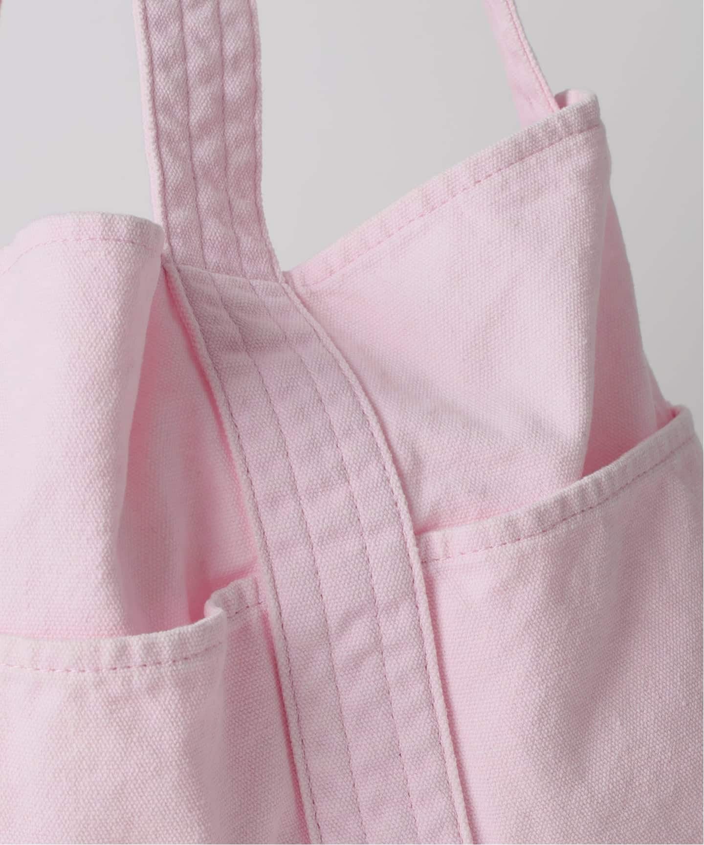 BOUCHE PARIS キャンバス トートバッグ ピンク BOUCHE PARIS