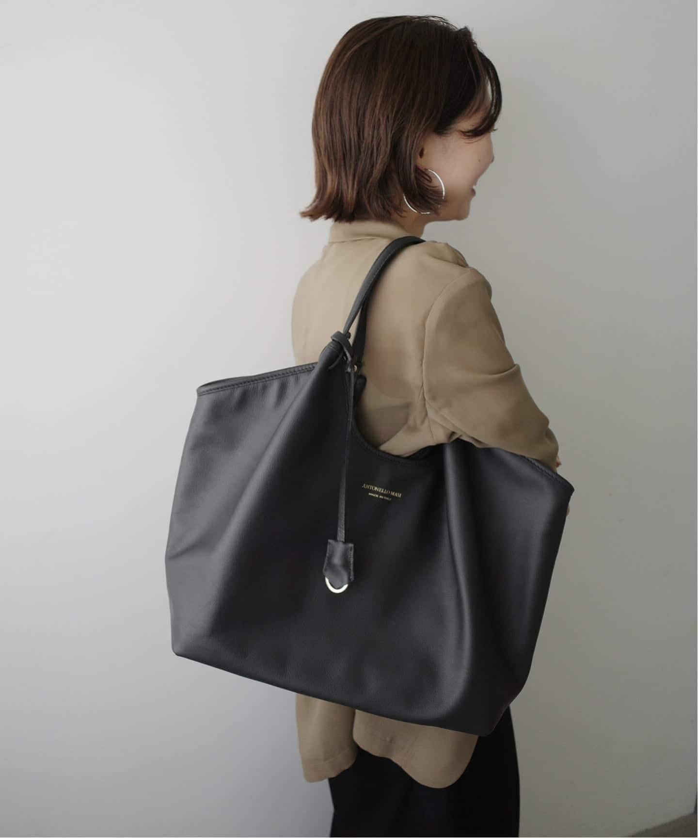 WEB限定/追加9予約》ANTONELLO MASI SLOBE別注 レザートートバッグ
