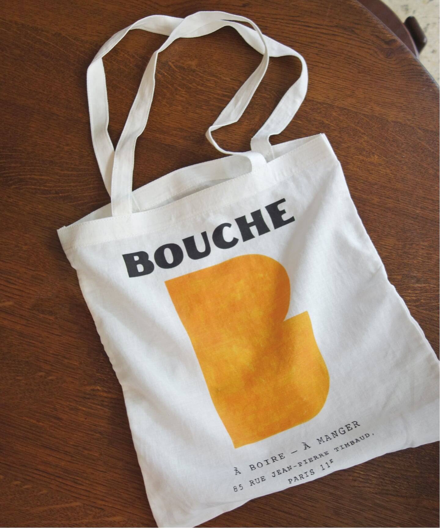 WEB限定/追加》BOUCHE SLOBE別注 リネントートバッグ（トートバッグ 
