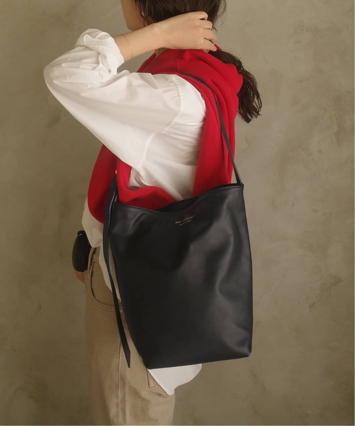 WEB限定/追加2》ANTONELLO MASI SLOBE別注 バケツバッグ LUANA