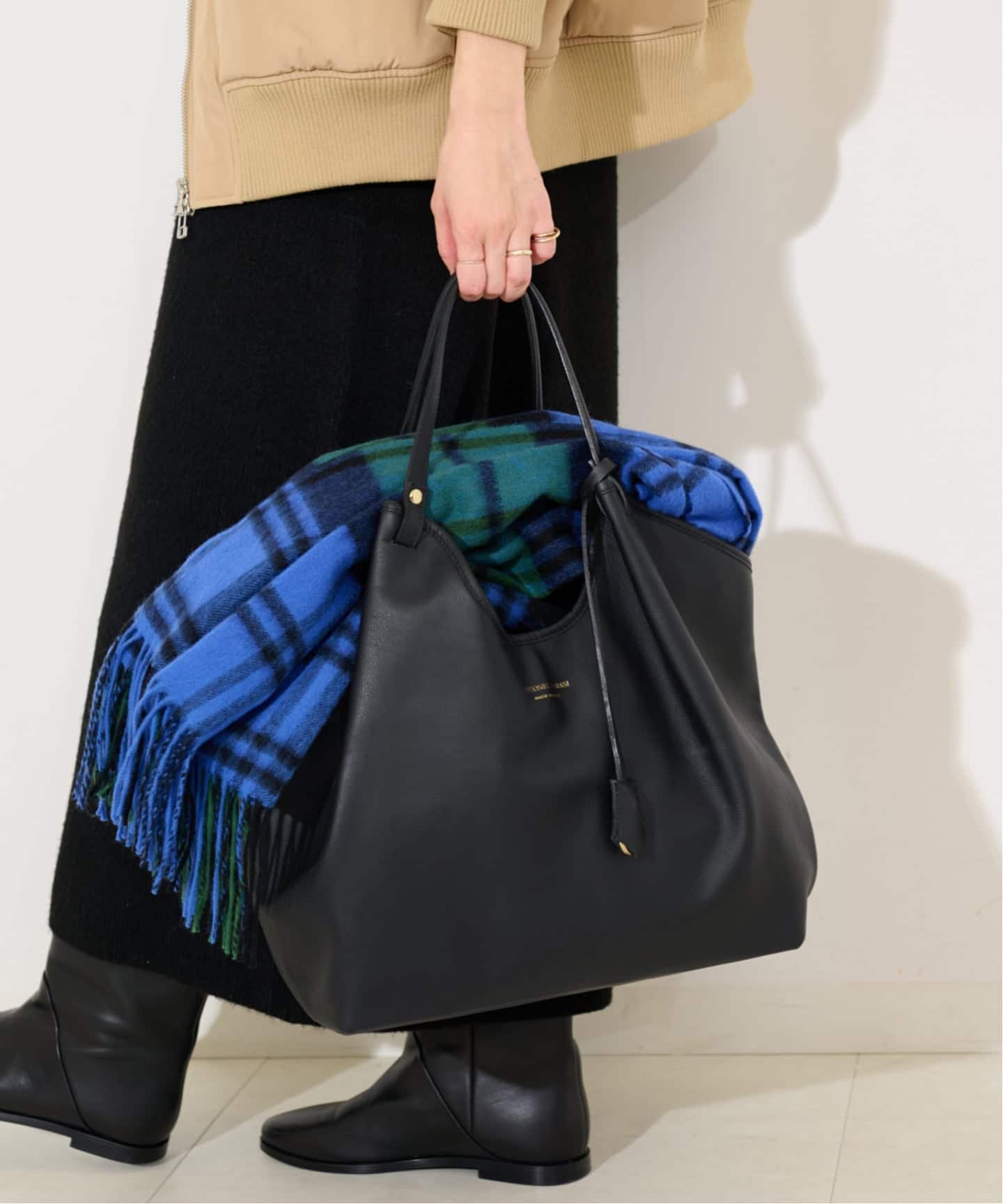 【ほぼ未使用】 ANTONELLO MASI SLOBE別注 レザートートバッグ WEB限定/追加8》ANTONELLO MASI SLOBE別注 レザートートバッグ（トート