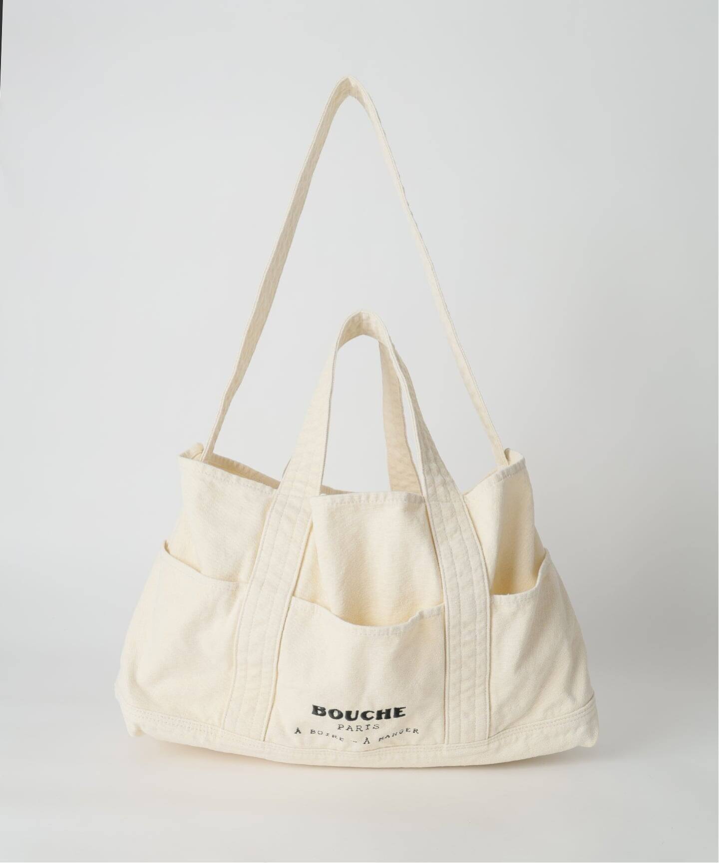 追加2》BOUCHE SLOBE別注 キャンバストートバッグ（トートバッグ