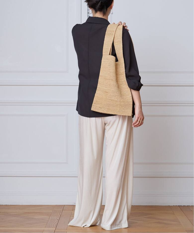 seya. セヤ RAFFIA SHOPPING BAG PEFA137-1（かごバッグ）｜IENA 
