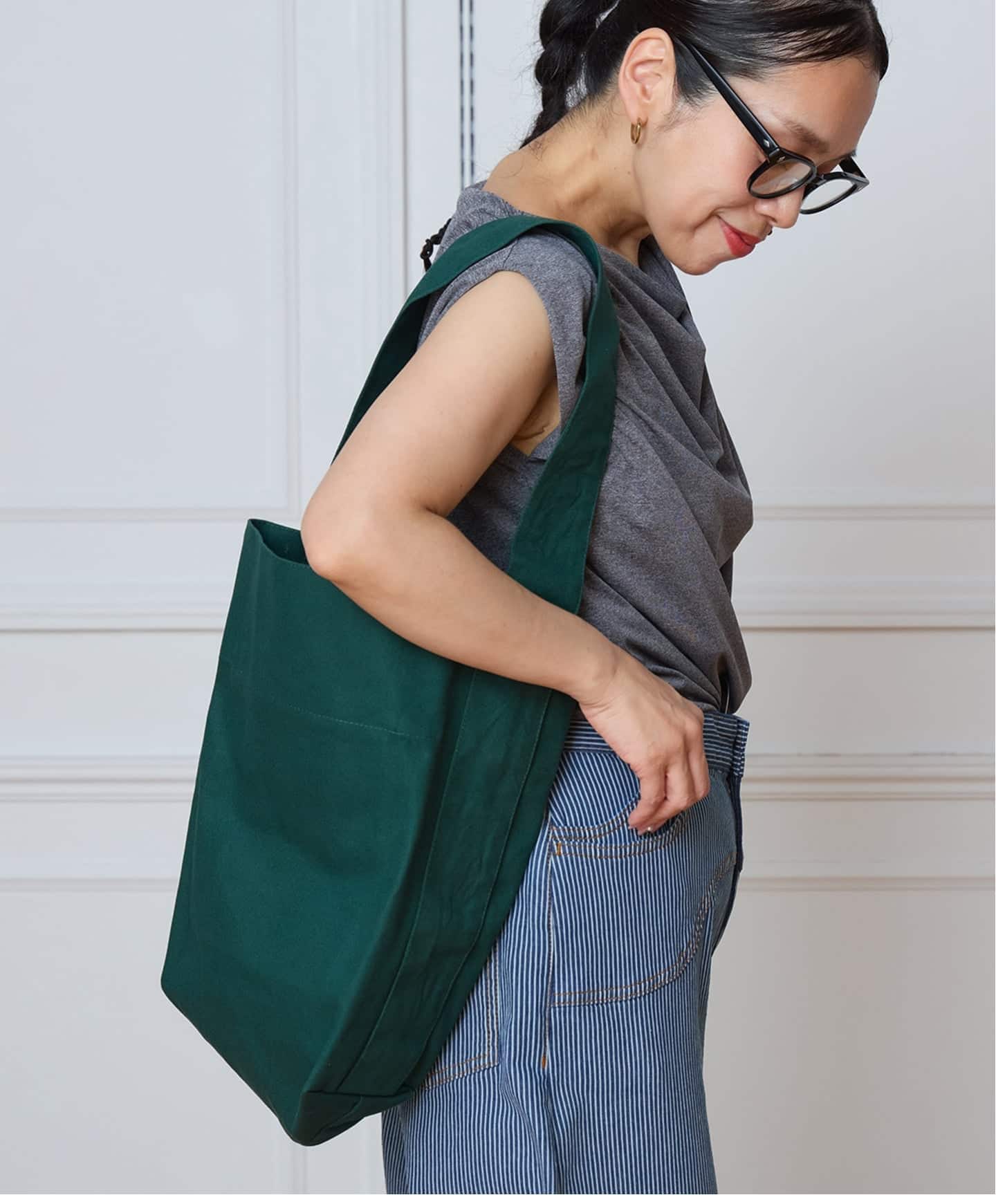 KAAN カーン MIDI BUCKET トート K-BTMC-MOS/ BOU（トートバッグ