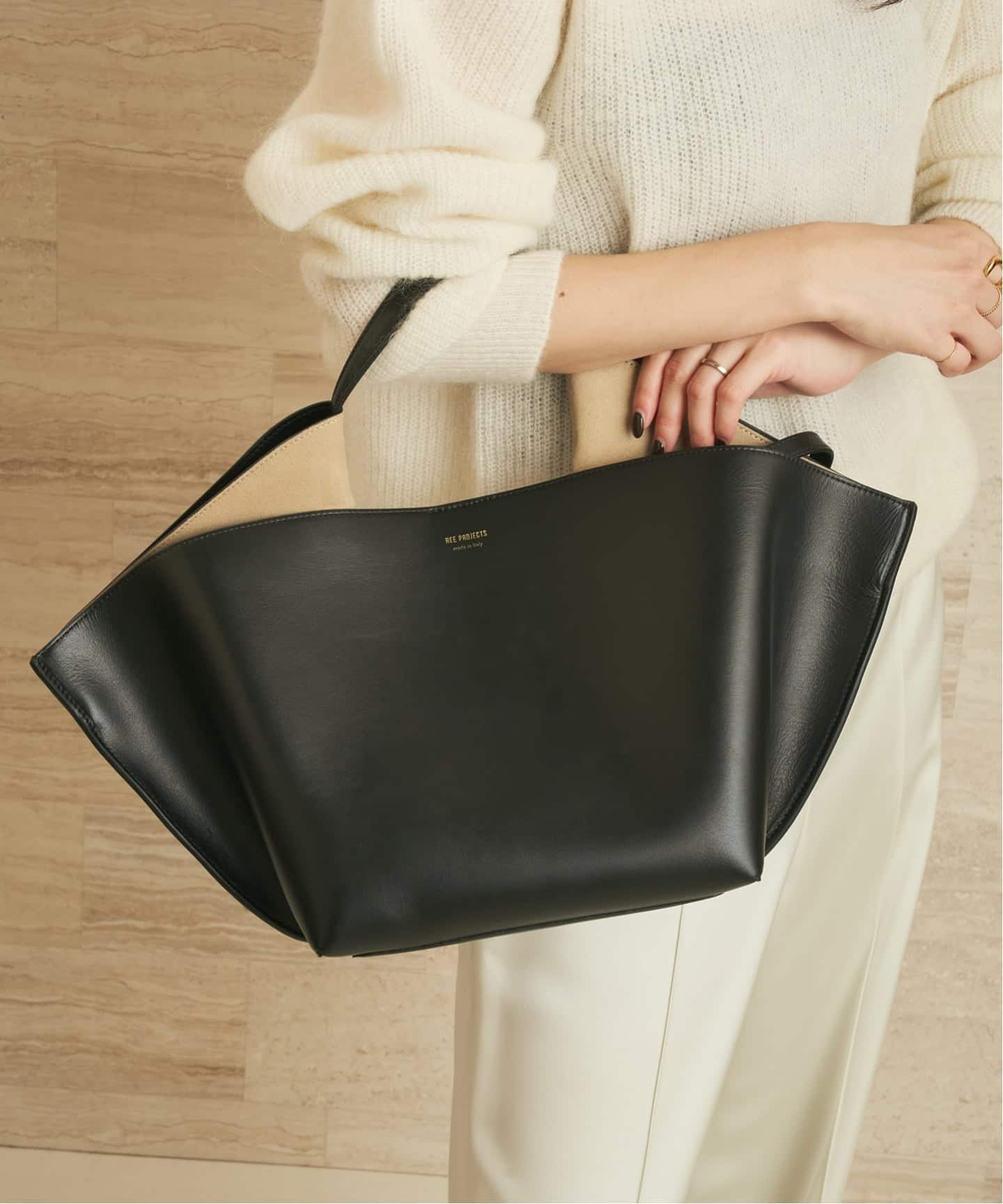 REE PROJECTS / リー・プロジェクト ANN TOTE MEDIUM バッグ（トート