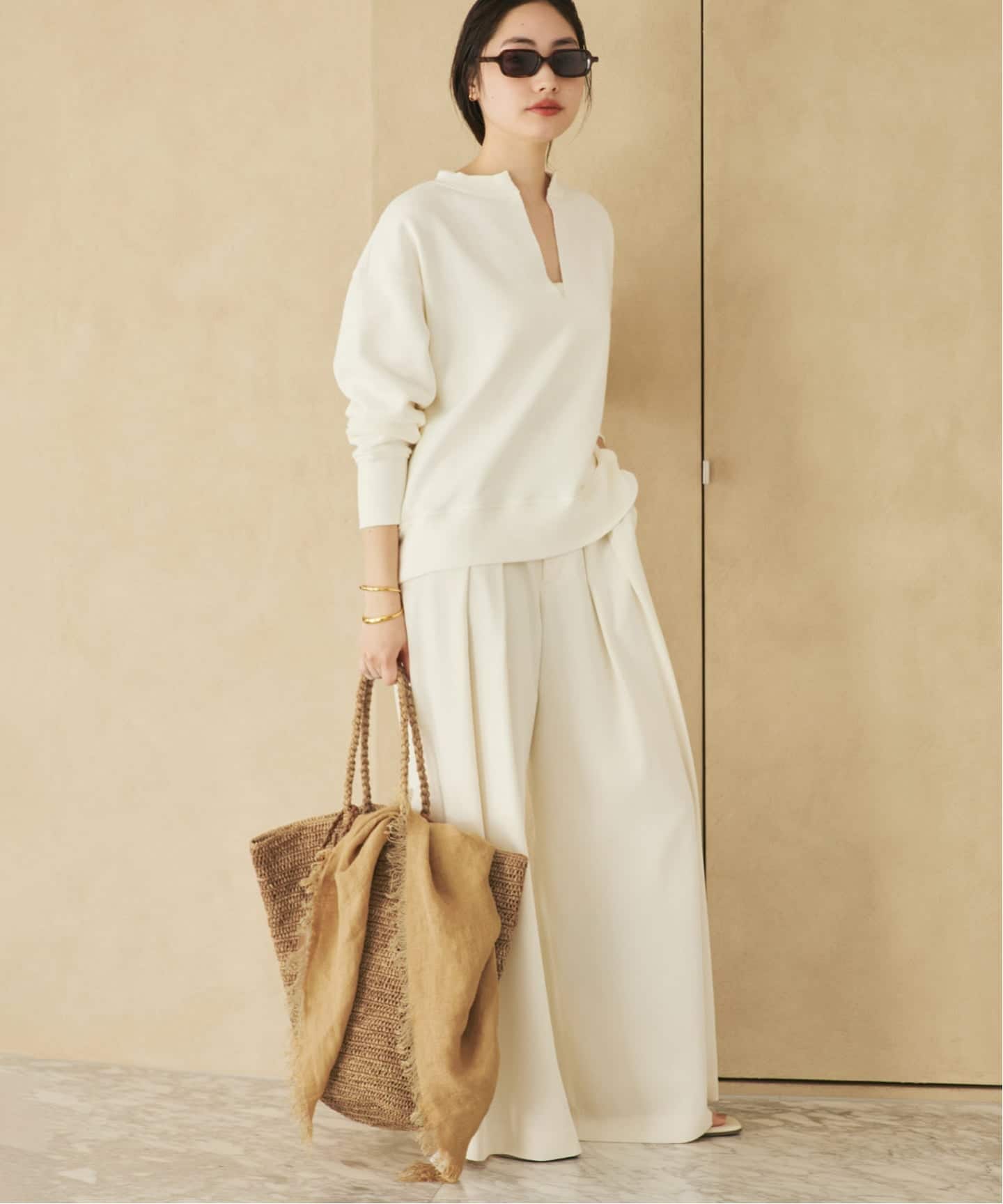 追加予約》RAFFIA BASKET バッグ（かごバッグ）｜Plage（プラージュ