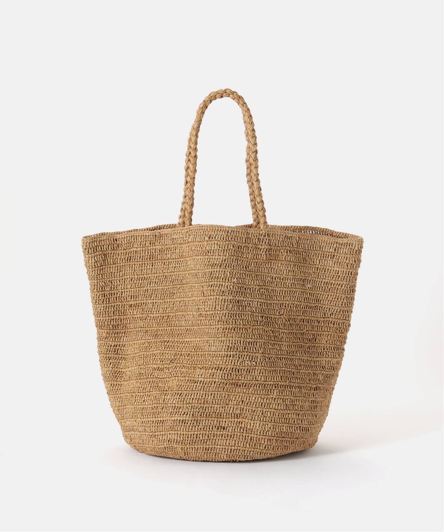 追加予約》RAFFIA BASKET バッグ（かごバッグ）｜Plage（プラージュ