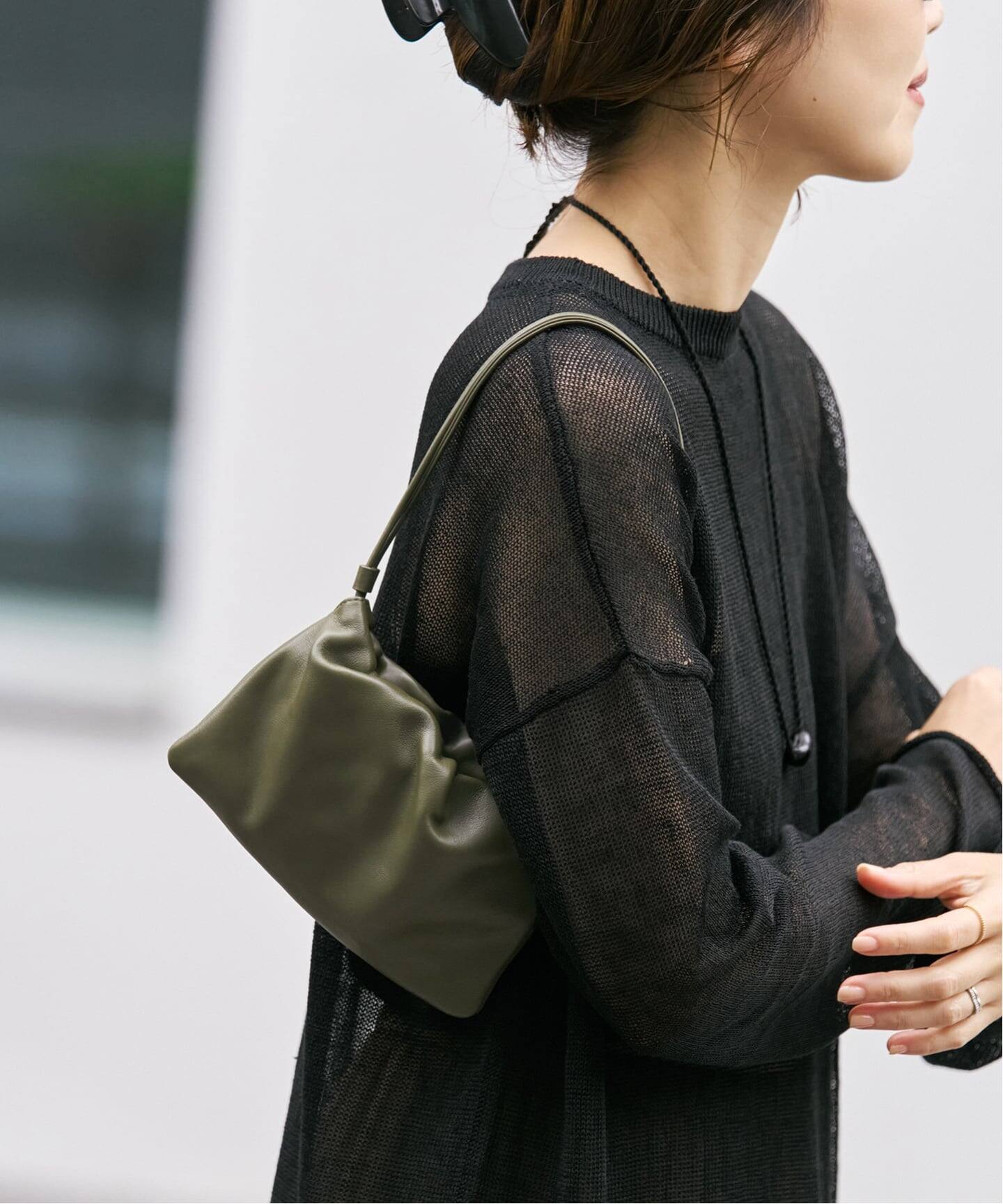 NOTHING WRITTEN / ナッシングリトゥン 別注 NELLA STRAP MINI バッグ 