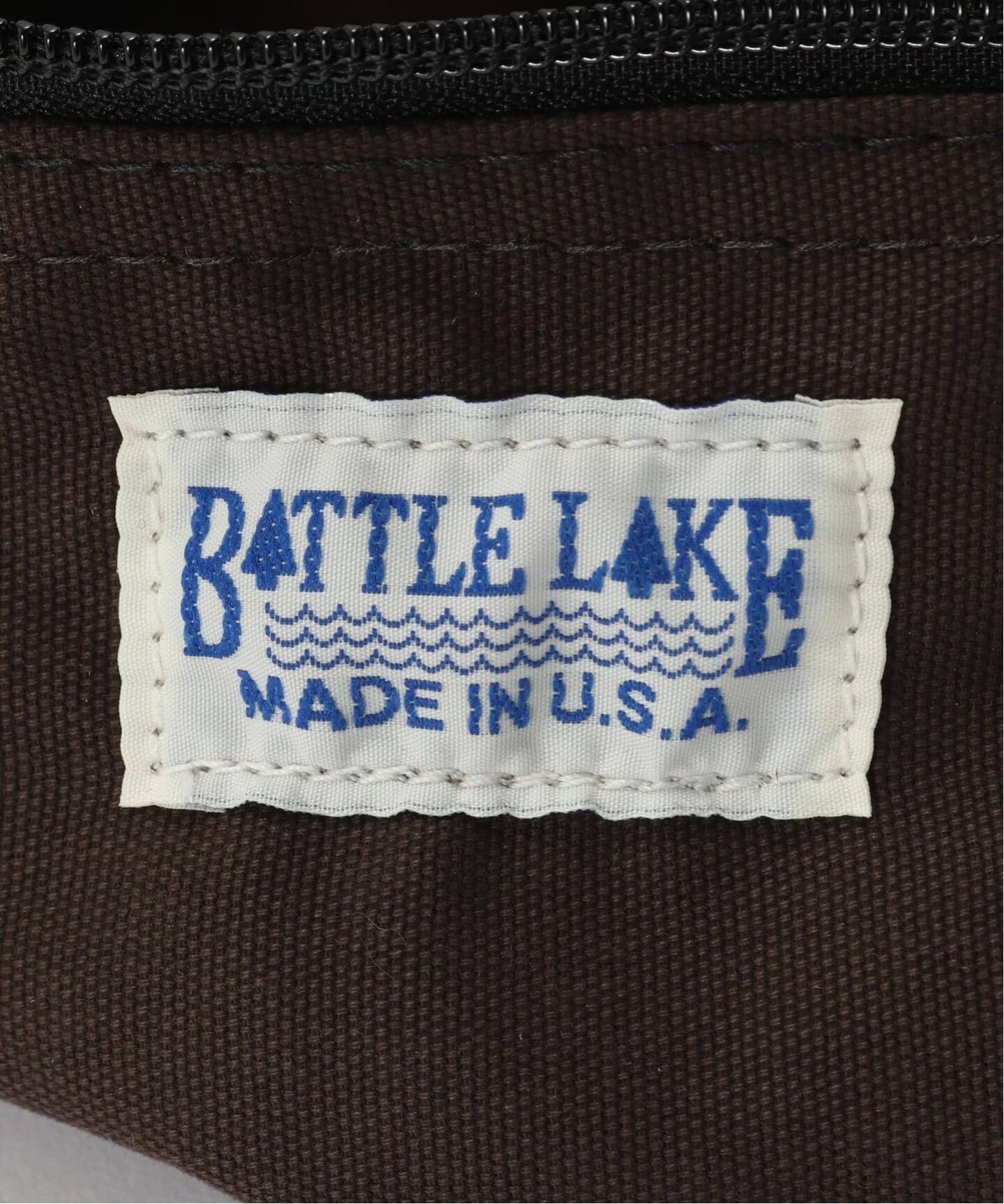 BATTLE LAKE Plage別注 ミニショルダーバッグ BATTLE LAKE / バトルレイク 別注 MINI SHOULDER CANVAS バッグ