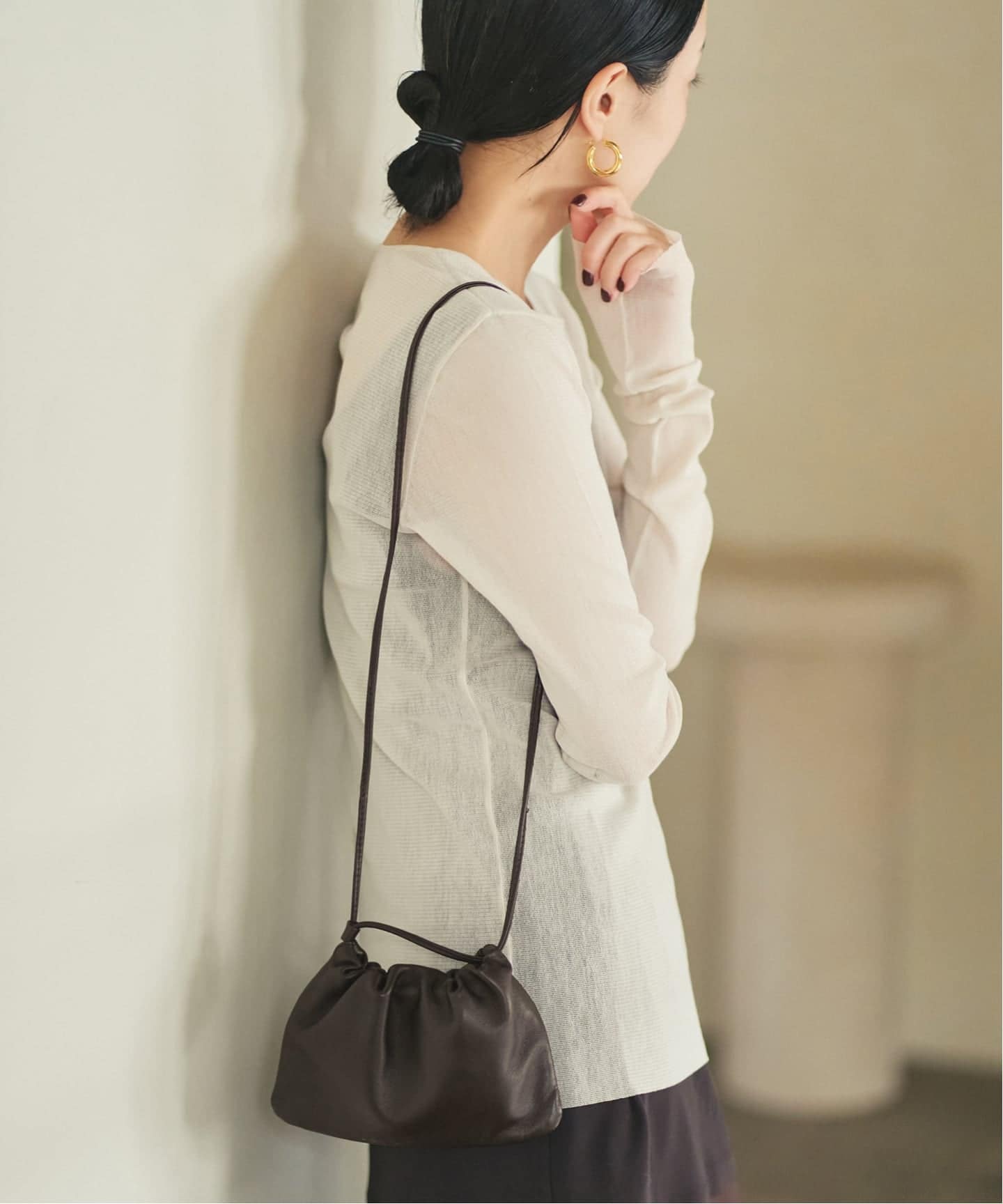 追加》NOTHING WRITTEN / ナッシングリトゥン NELLA STRAP MINI SMALL
