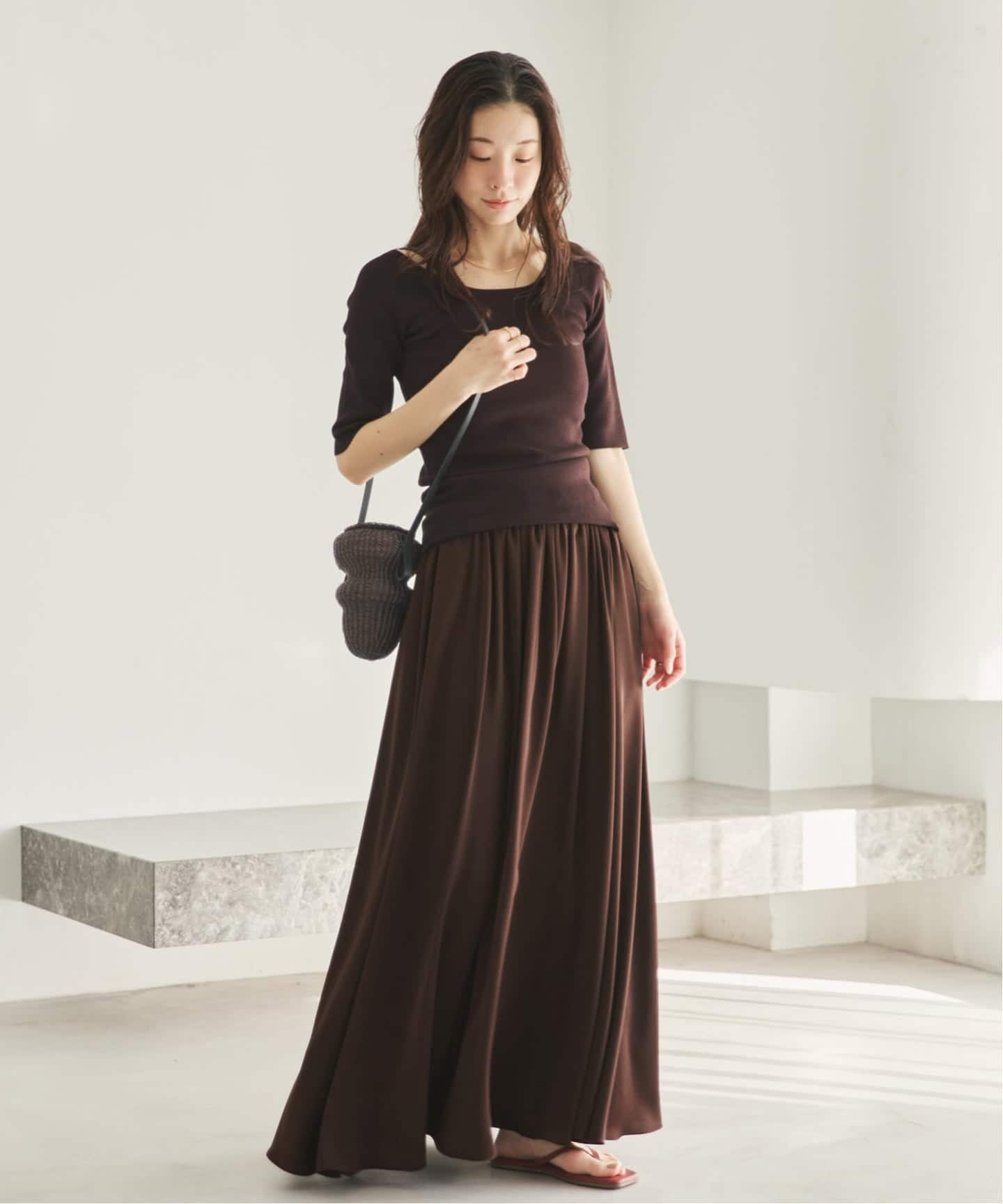 INES BRESSANDMINI WAVEショルダーバック INES BRESSAND/イネス ブレッサンド】MINI WAVE：ショルダーバッグ