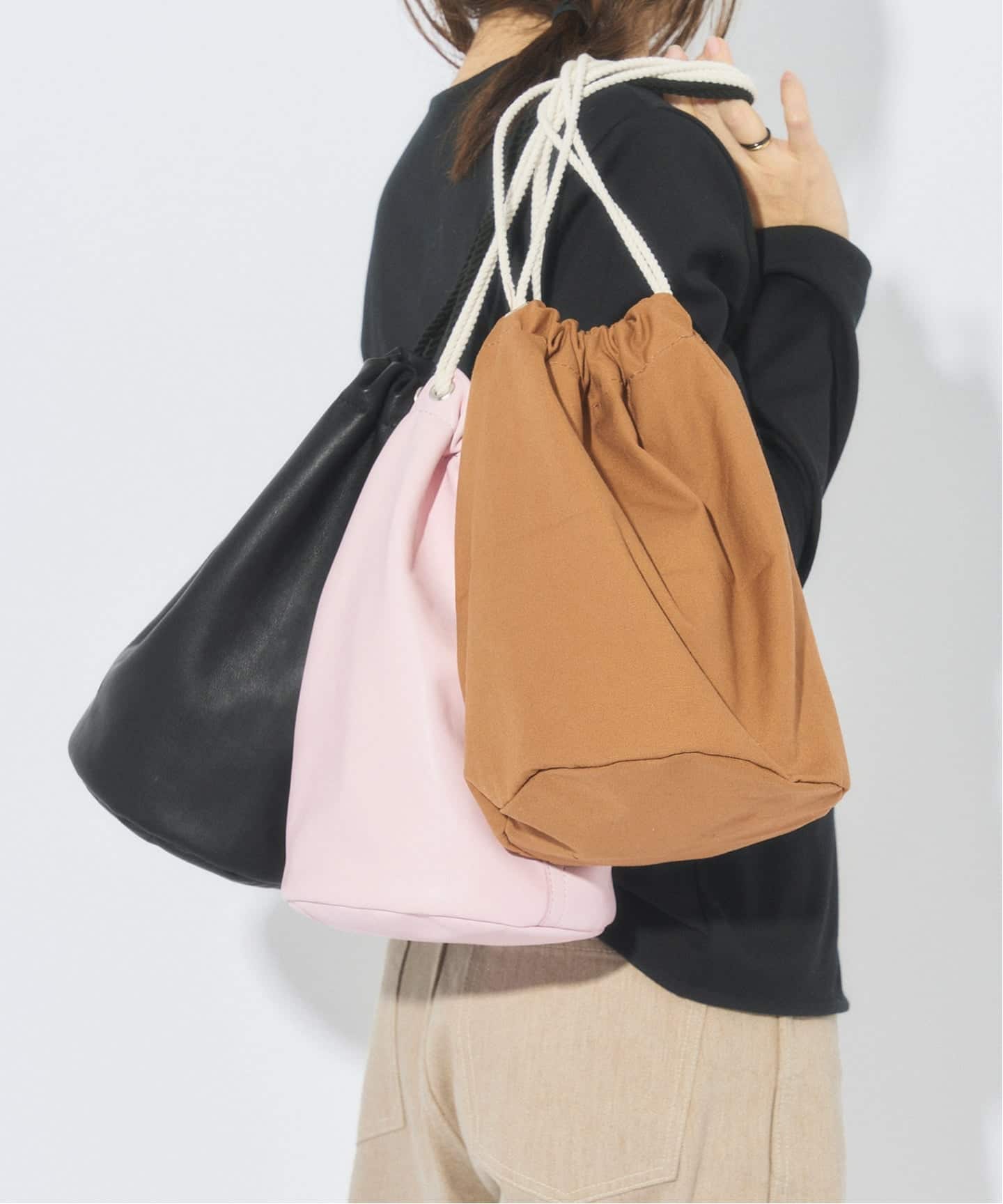 Plage PAN / パン 別注 MINI LEATHER バッグ PAN / パン 別注 MINI CANVAS バッグ（その他バッグ）｜Plage