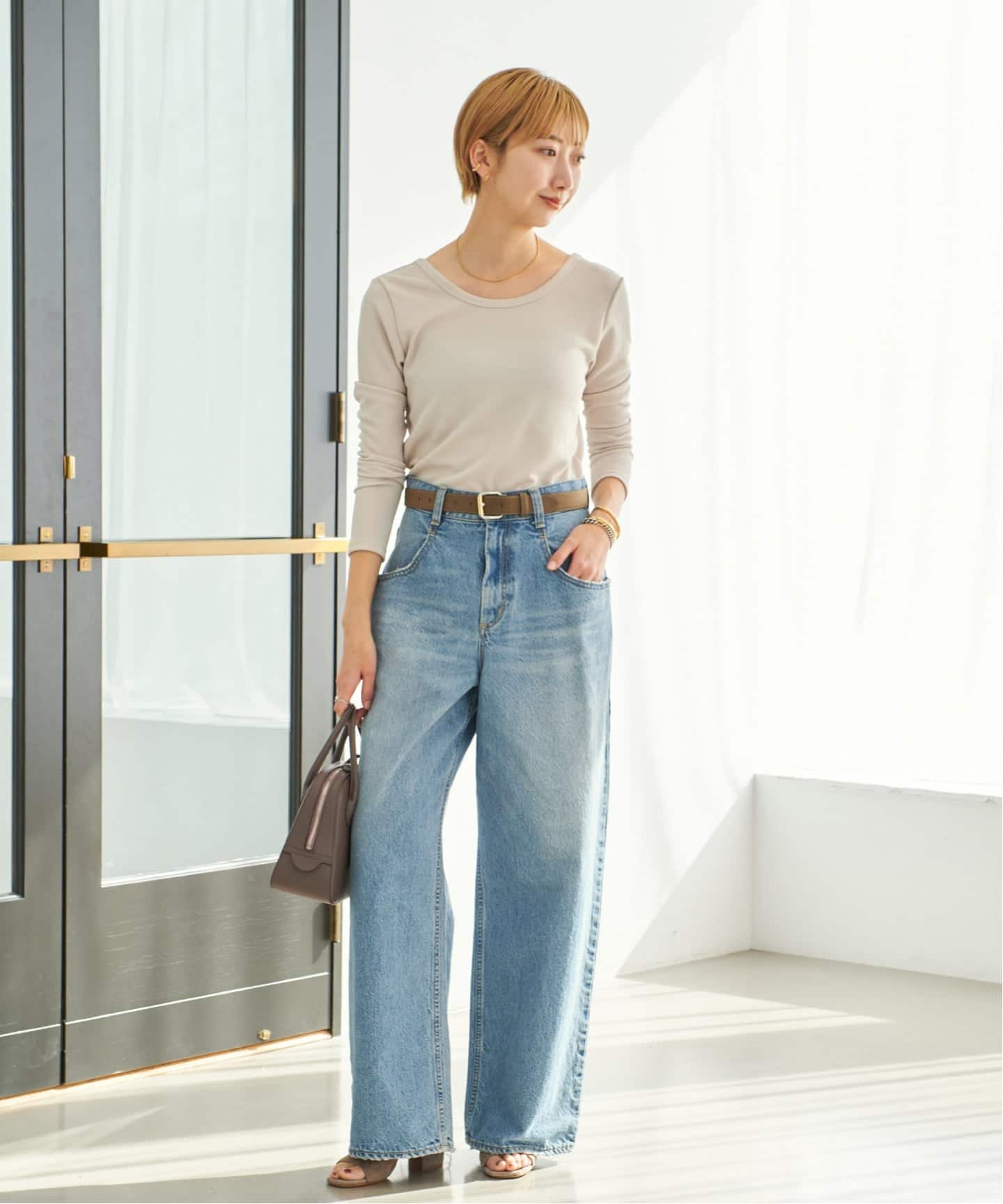 WEB限定追加》MAISON CANAU / メゾン カナウ ROUND BOSTON Sバッグ 2