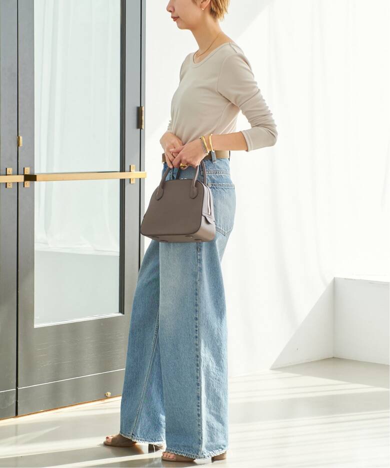 WEB限定追加》MAISON CANAU / メゾン カナウ ROUND BOSTON Sバッグ 2