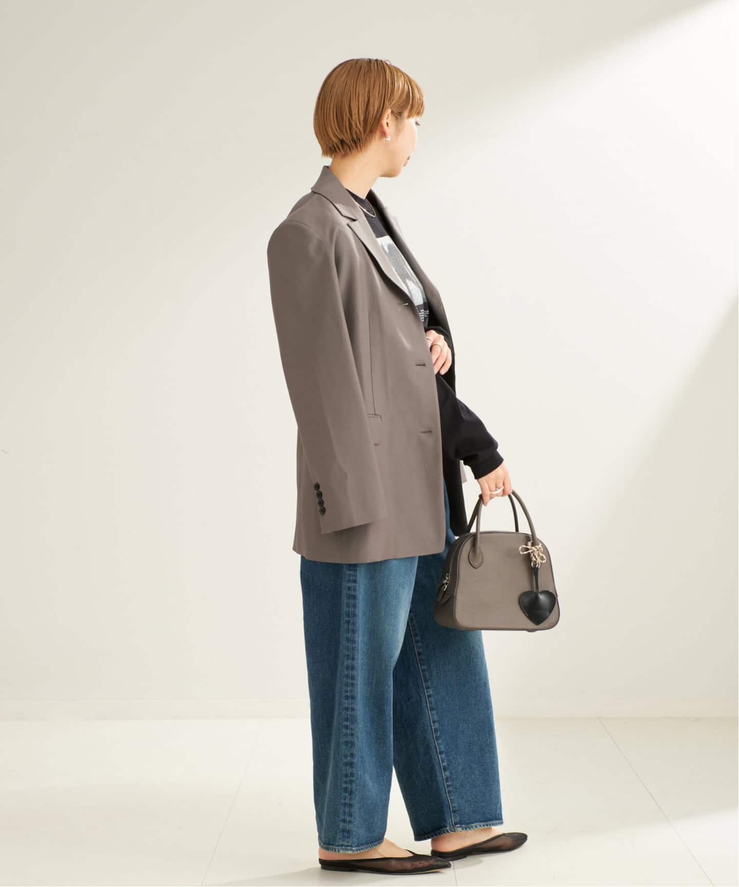 WEB限定追加》MAISON CANAU / メゾン カナウ ROUND BOSTON Sバッグ 2