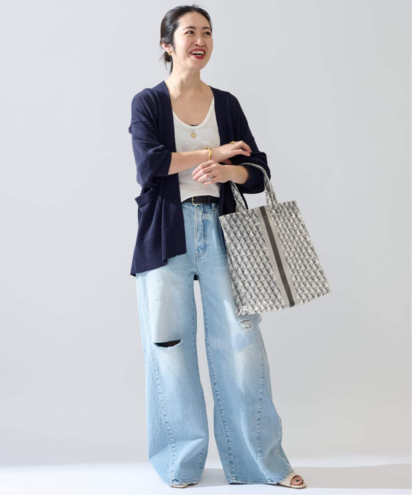 予約》VERMEILモノグラム PVCトートバッグ（トートバッグ）｜VERMEIL