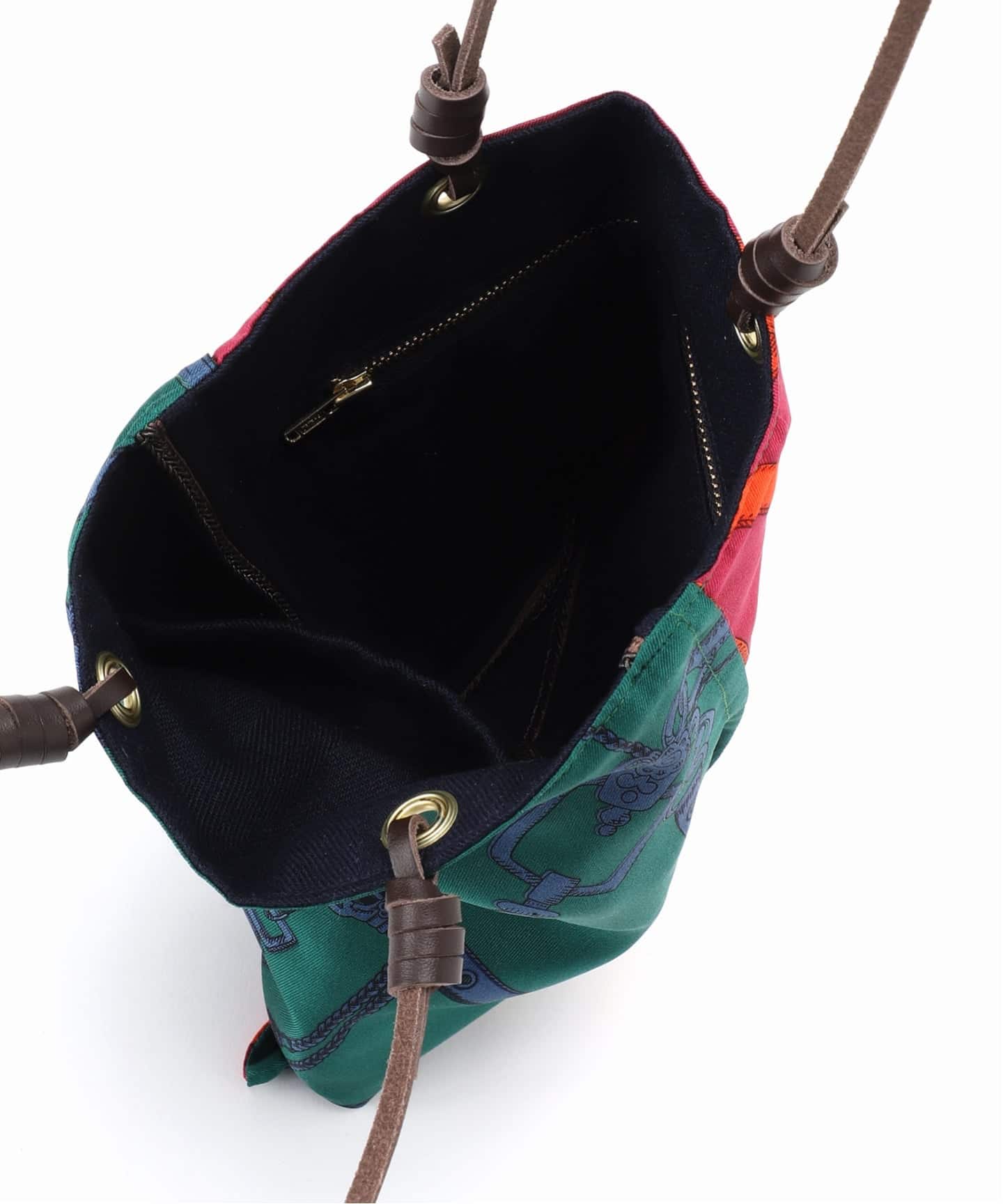 manipuri リバーシブルバッグ VERMEIL par iena別注 予約》manipuri マニプリ リバーシブルプリントトートS H21 xW14cm