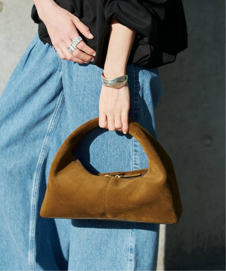 FRENZLAUER フランツロアー Panier Baguette SUEDE 別注（ハンドバッグ 