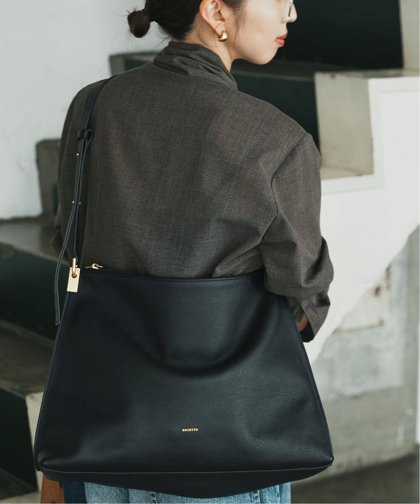 ORSETTO オルセット OPACO W40xH30xD9cm 01-173-02（ショルダーバッグ 