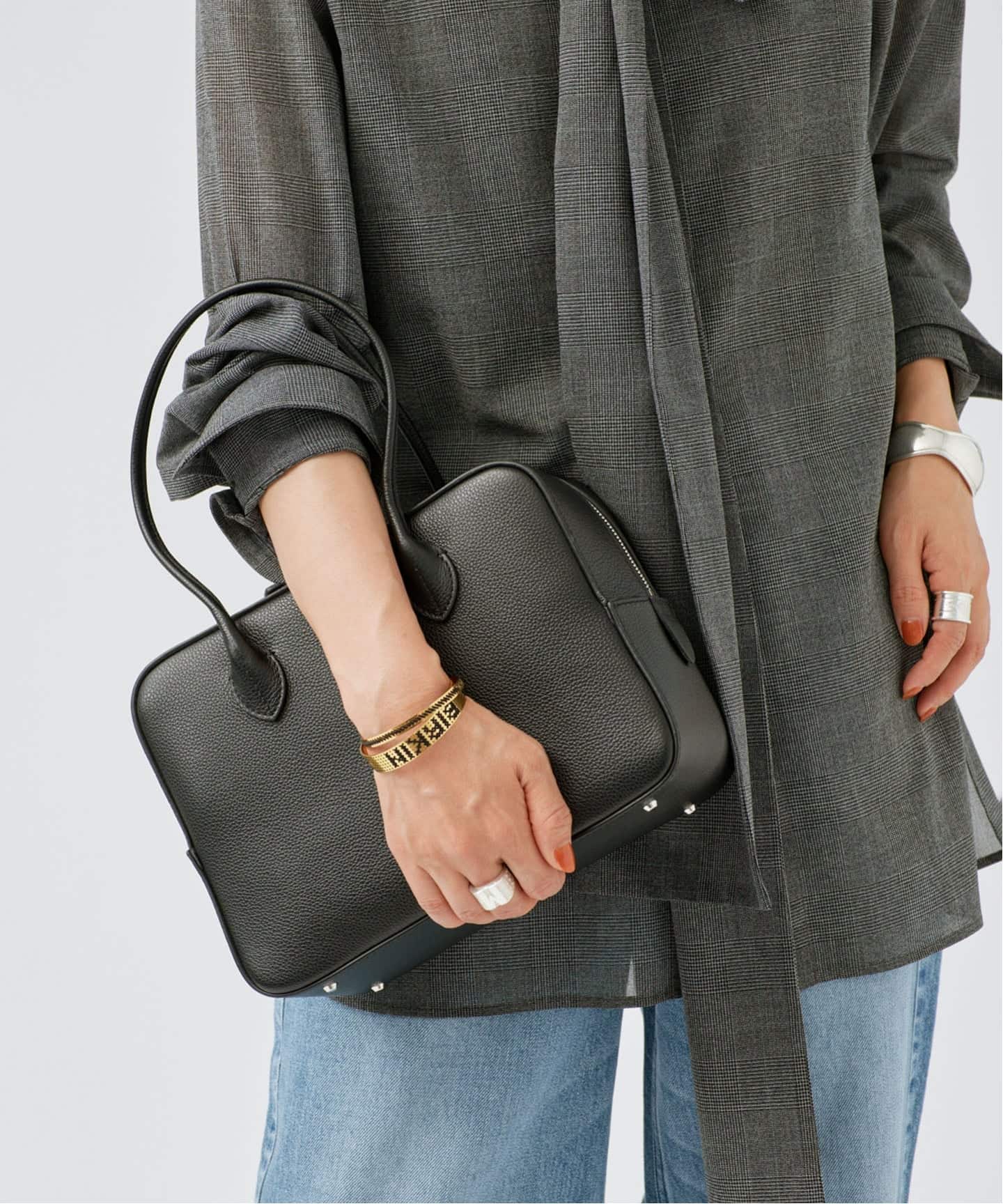 予約》MAISON CANAU メゾン カナウ 別注ボックスボストン M 26FW1