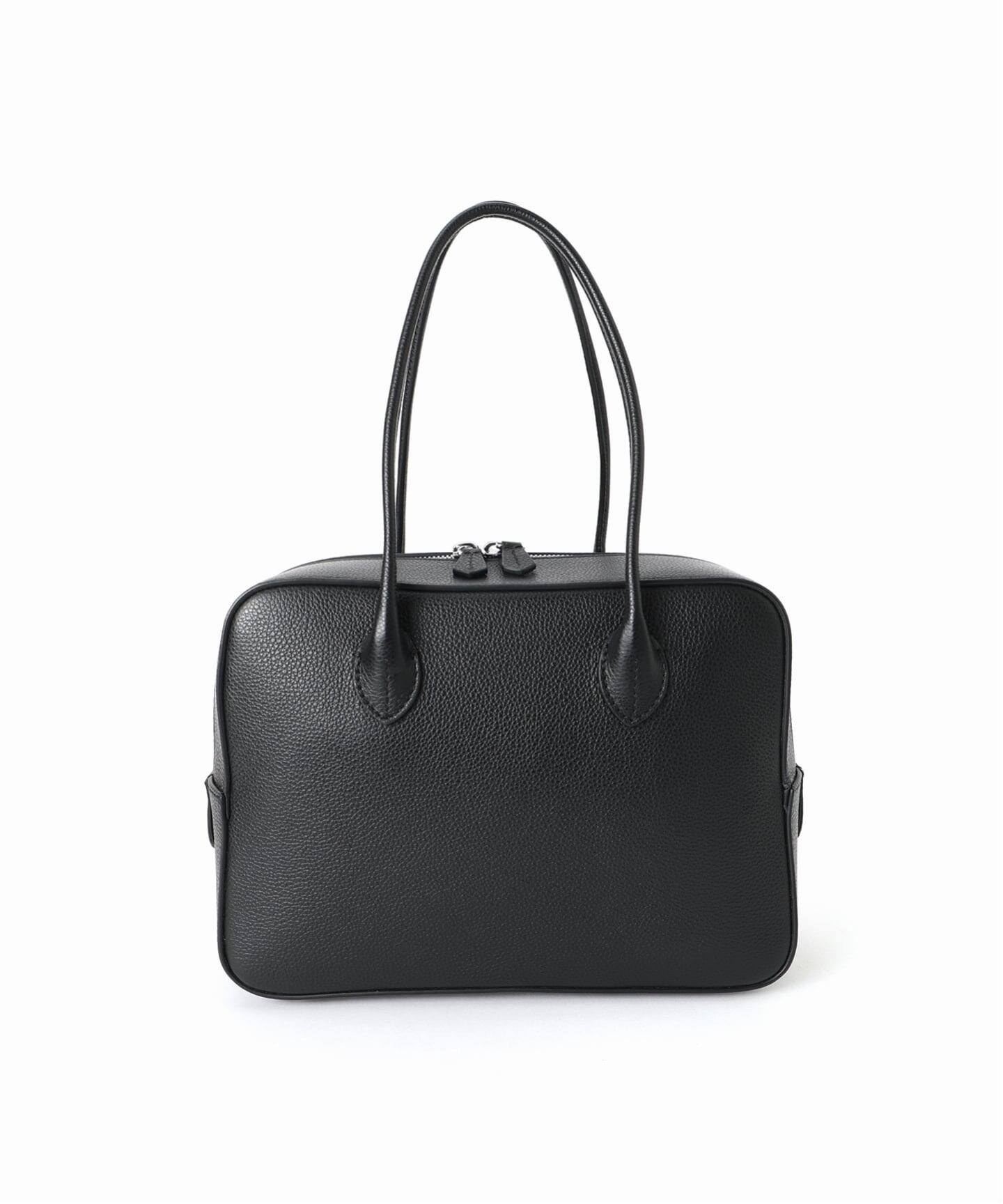 【新品未使用　タグ付き】メゾンカナウ　ベルメールパーイエナ ボックスボストンM 予約》MAISON CANAU メゾン カナウ 別注ボックスボストン M 26FW1