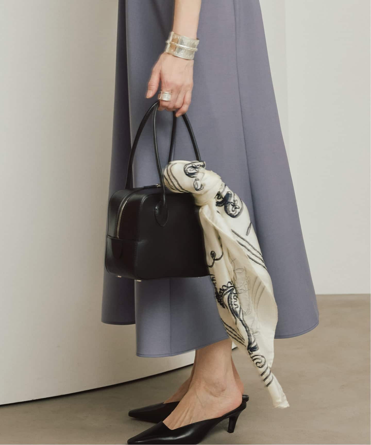 MAISON CANAU メゾン カナウ ボックスボストンS別注スムース（トート