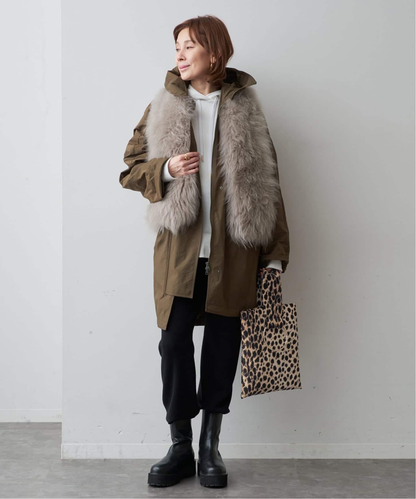 追加5予約》LERET.H ルレアッシュ サック・カレ（ハンドバッグ