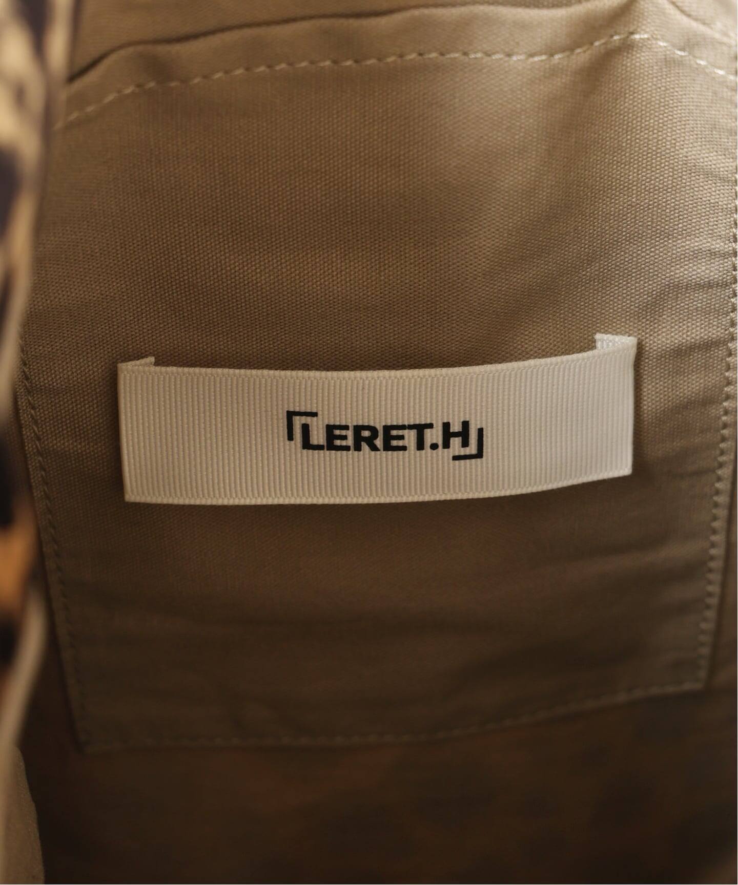 追加5》LERET.H ルレアッシュ サック・カレ（ハンドバッグ）｜VERMEIL