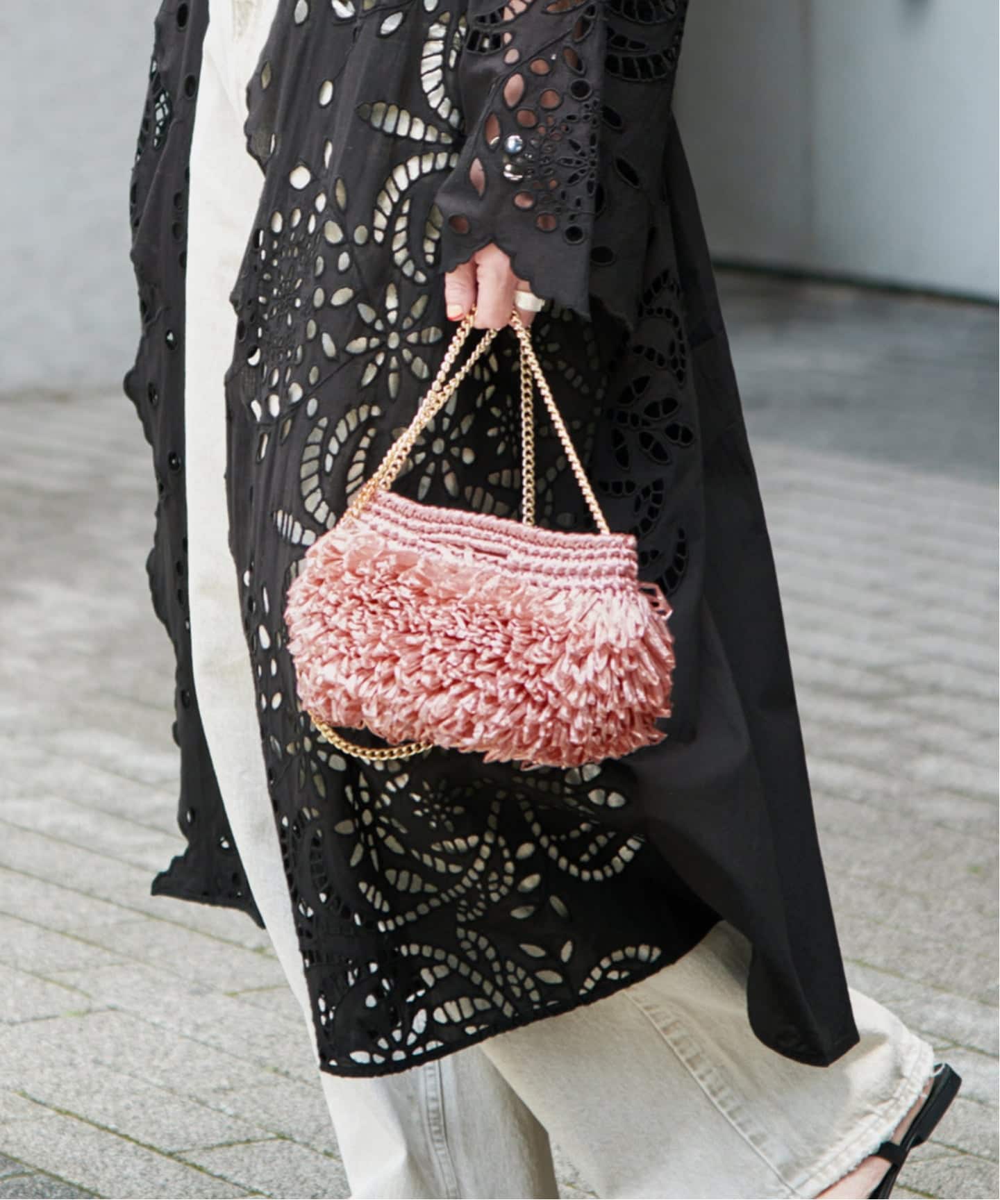Caternina Bertini カテリーナ ベルティーニ Raffia Clutch 4566