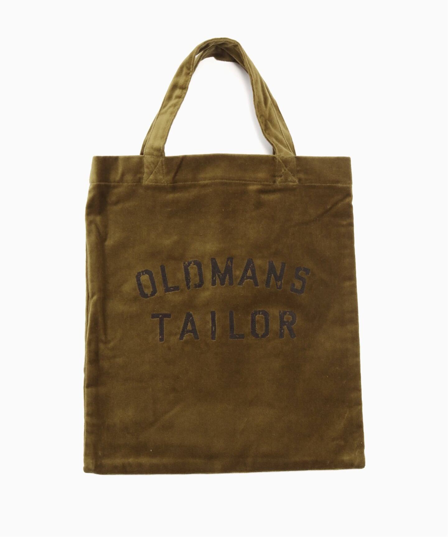 R&D.M.Co/オールドマンズテイラー】OMT VELVET MINI TOTE トートバッグ
