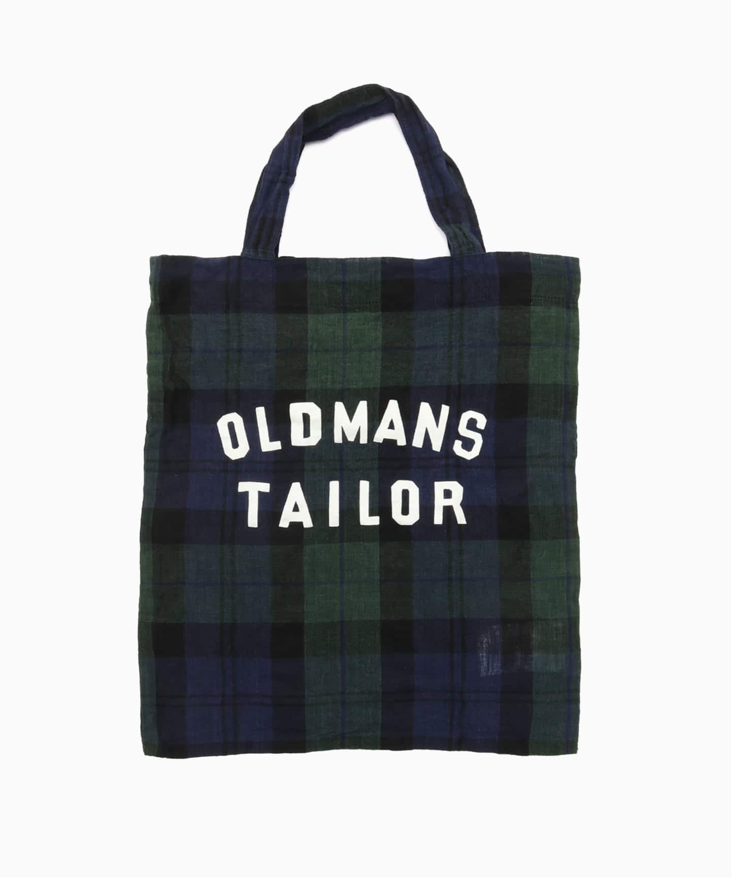 OLDMANS TAILOR チェック ミニトートバッグ R&D.M.Co/オールドマンズテイラー】OMT PRINT MINI TOTE CHECK トート