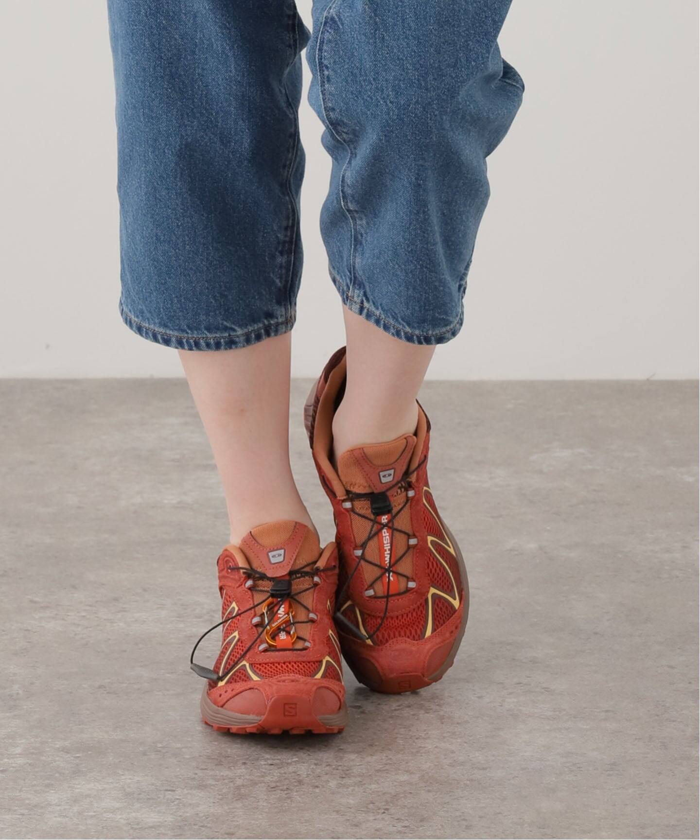 SALOMON XT-WHISPER RED ASHES L47971400：スニーカー（スニーカー
