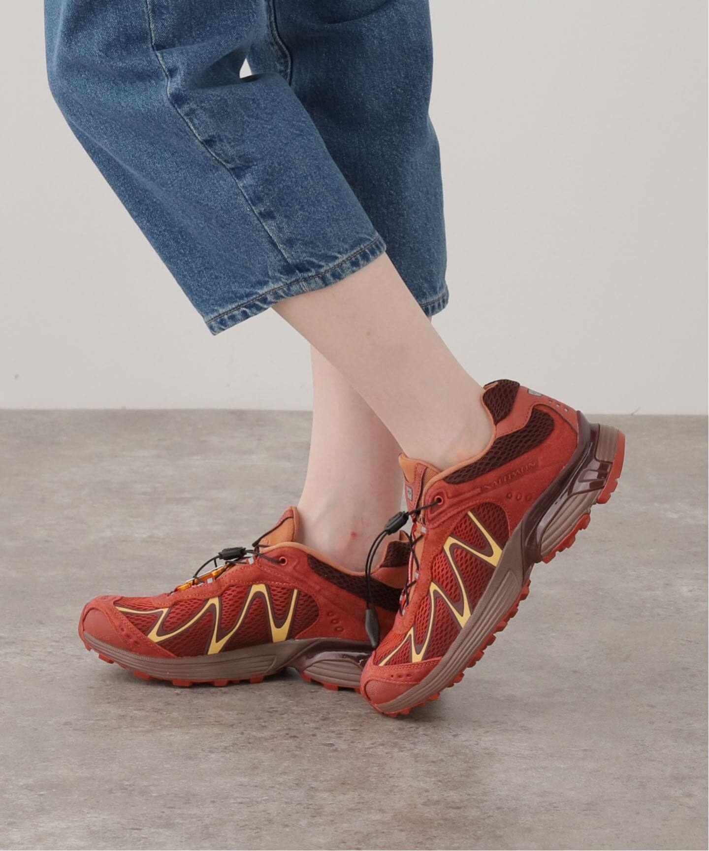 SALOMON XT-WHISPER RED ASHES L47971400：スニーカー（スニーカー