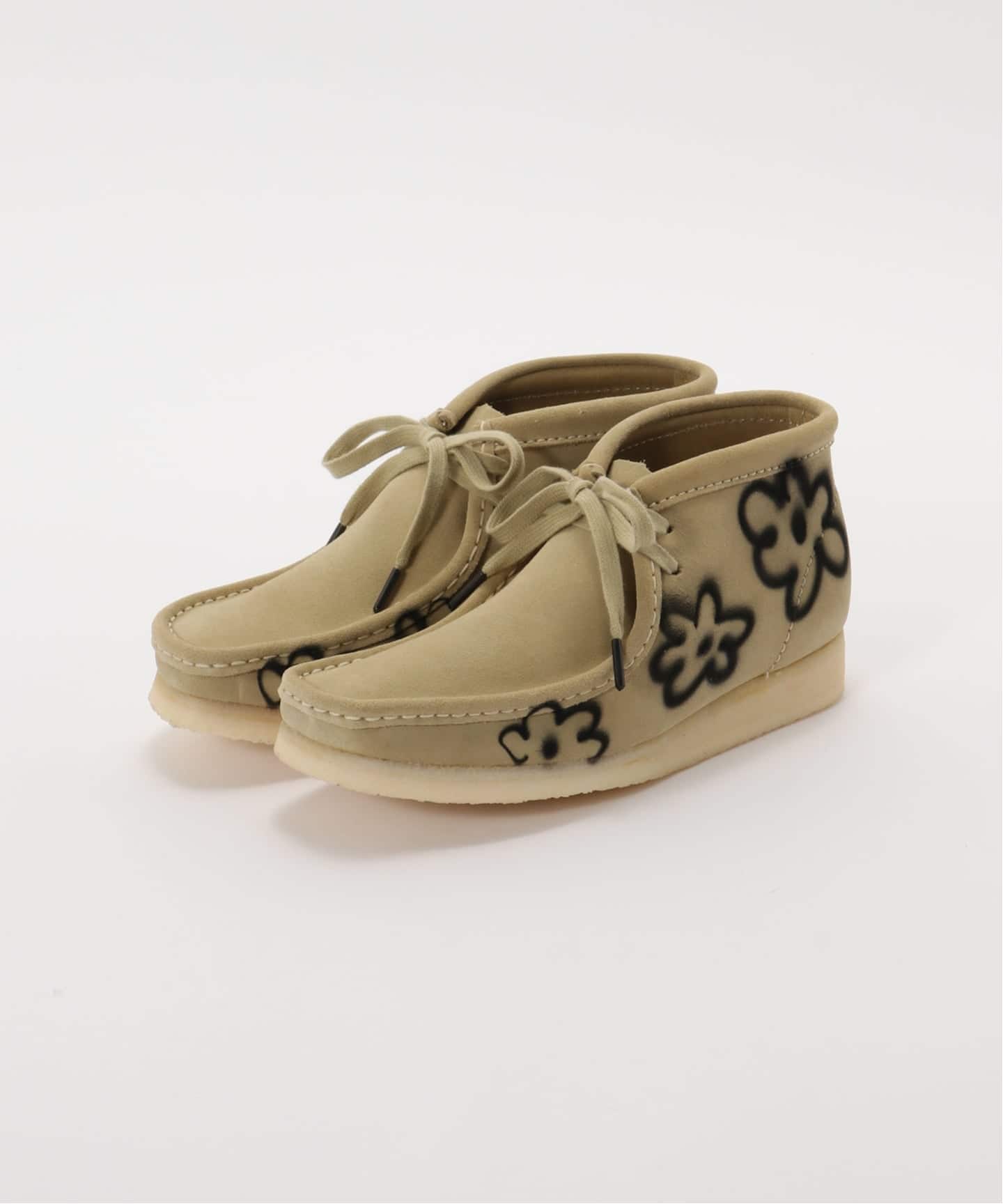 ブーツ Clarks Clarks originals Custom Project by Alexa Stark WALLABEE BOOT