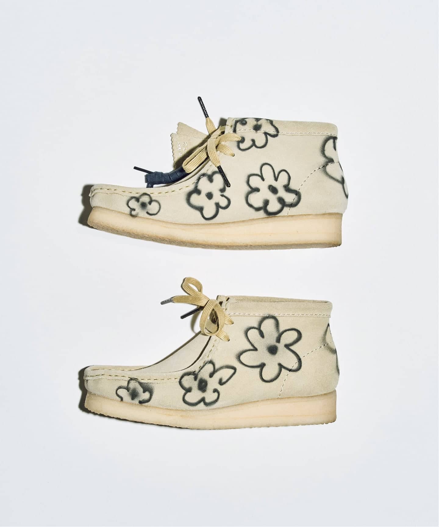Clarks originals Custom Project by Alexa Stark WALLABEE BOOT MENS